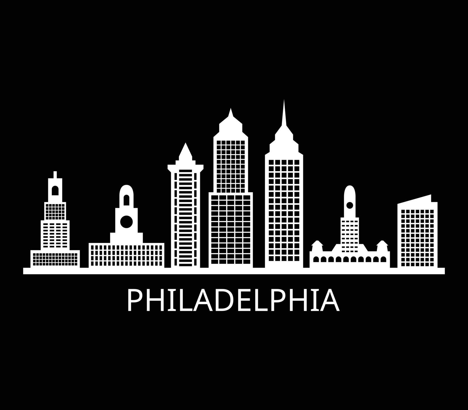 Philadelphia skyline by Mark1987