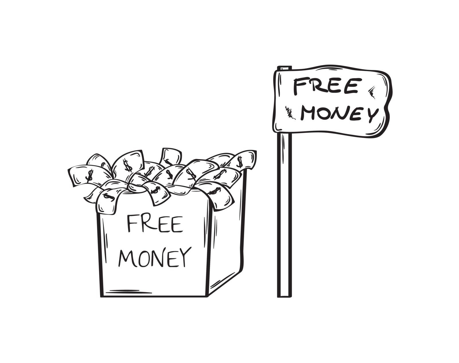 box full of free money by muuraa