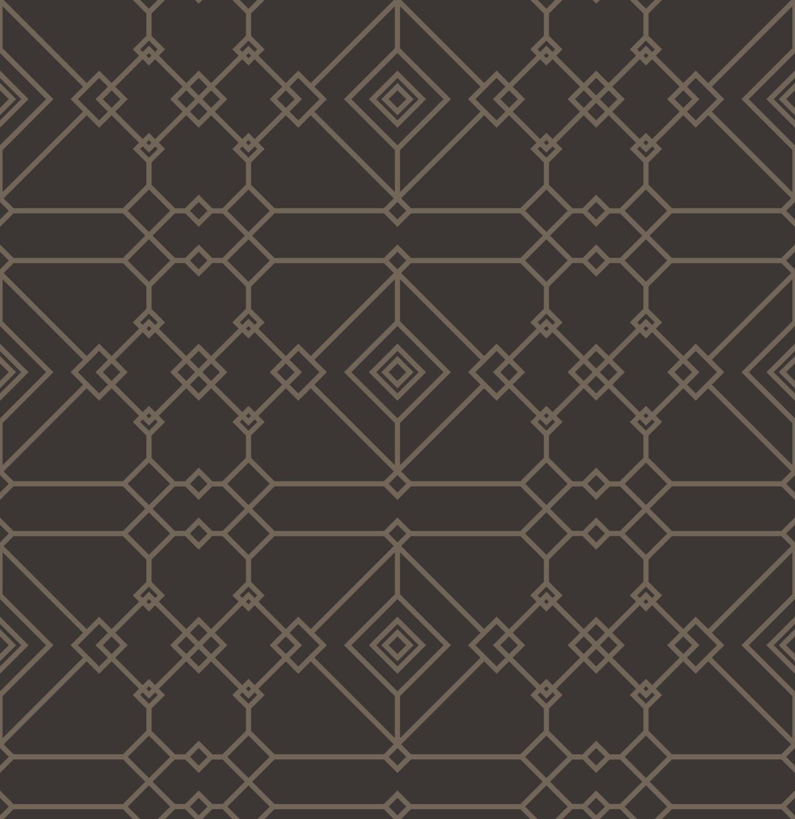 linear abstract elements, seamless pattern by muuraa