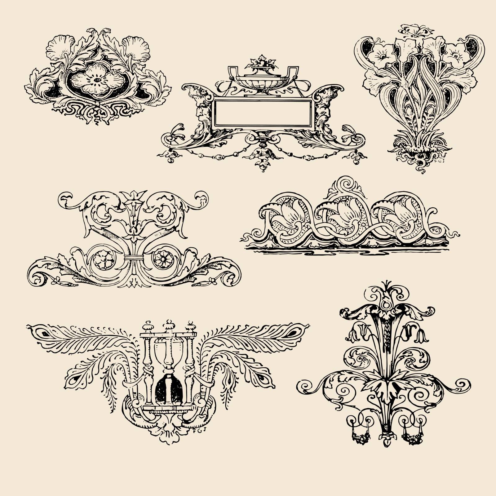 Decorative elements by vtorous