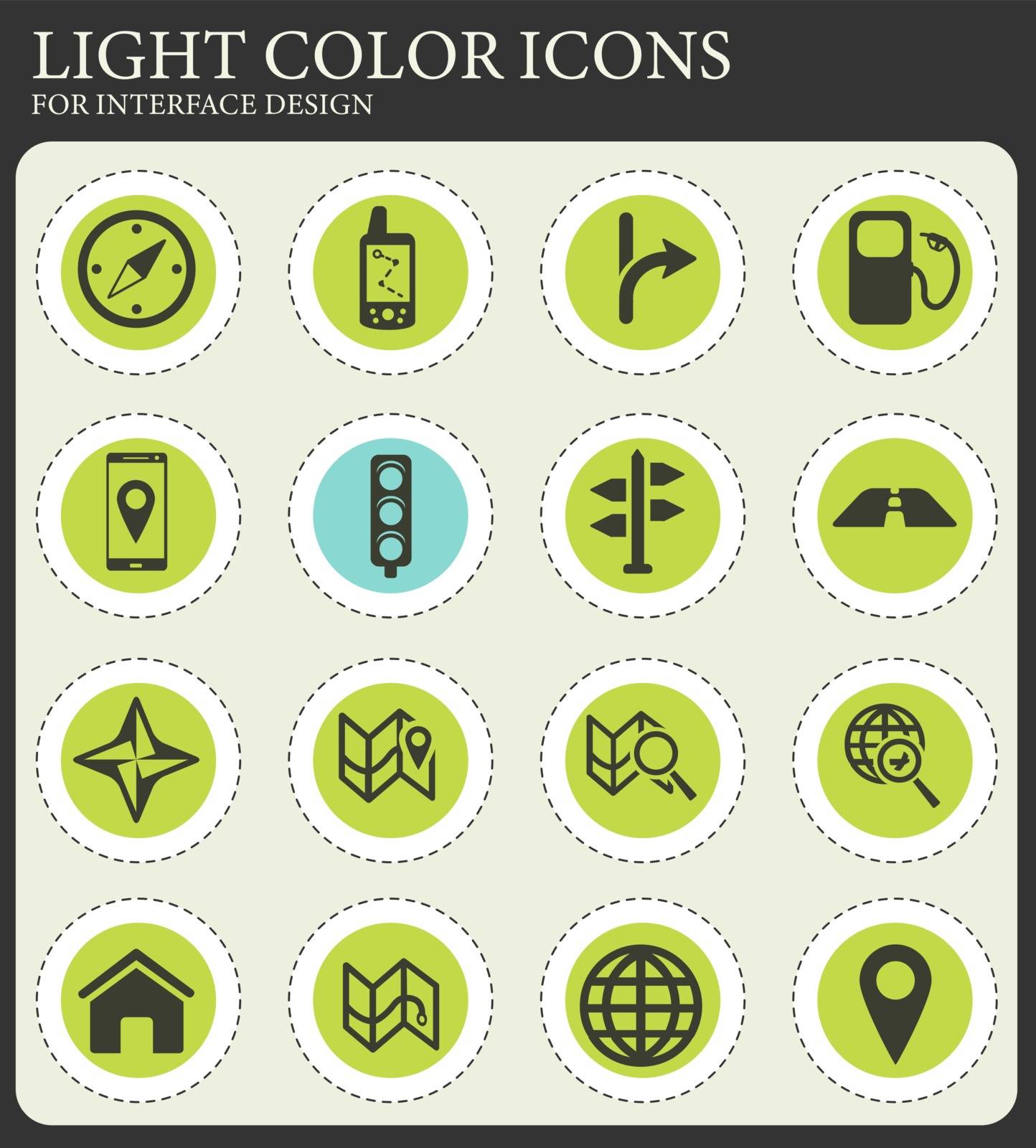 Navigation simply icons by ayax