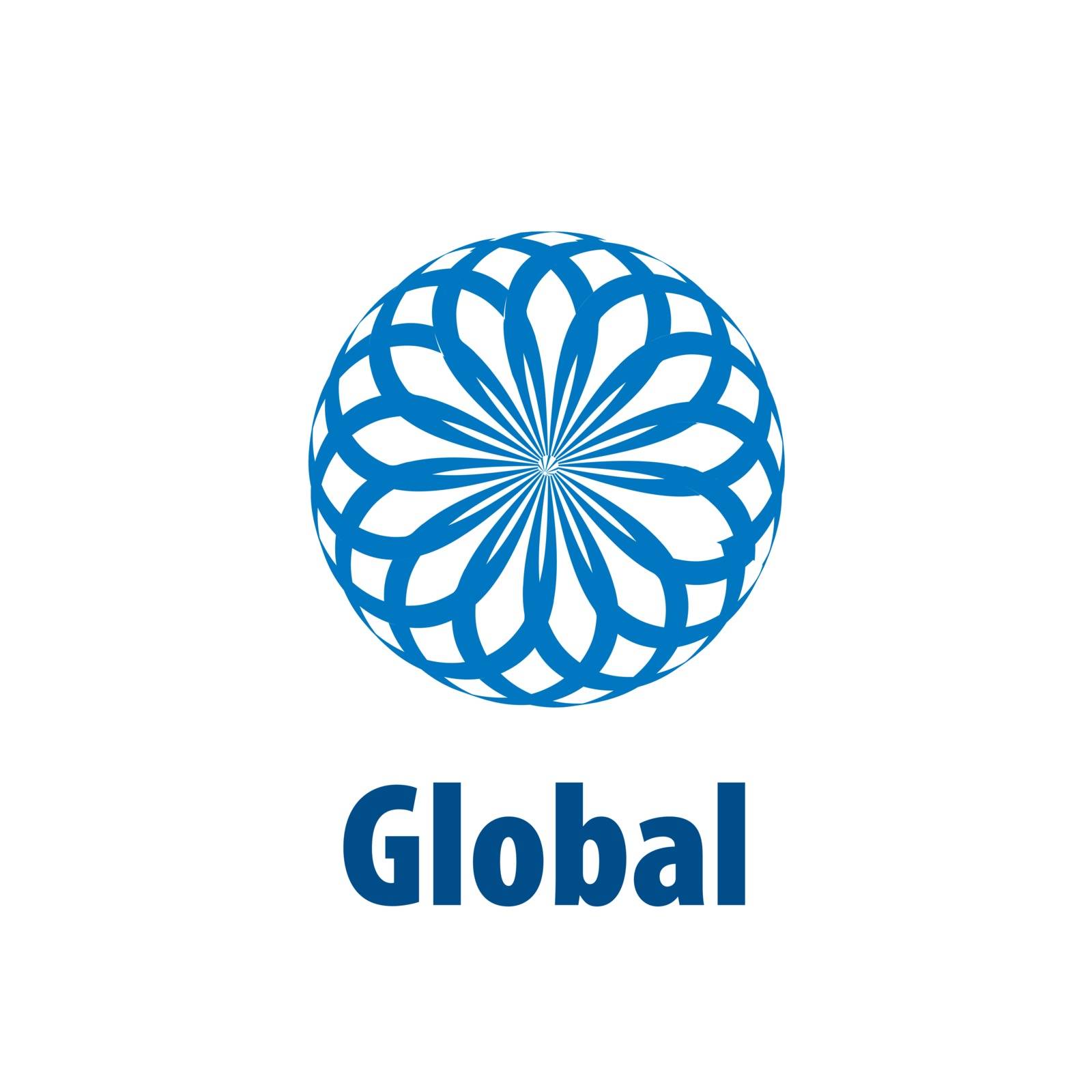 vector logo globe by butenkow