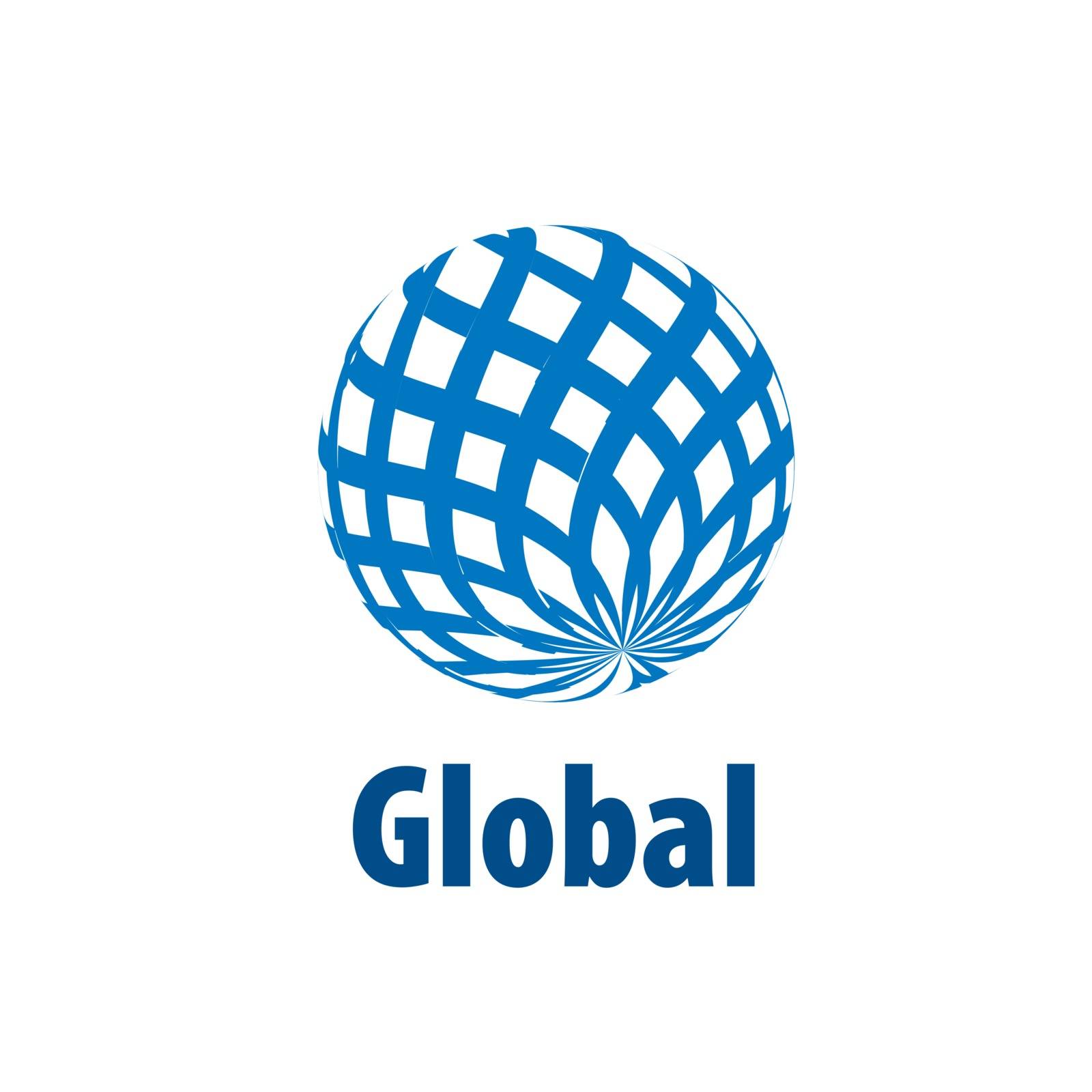 vector logo globe by butenkow