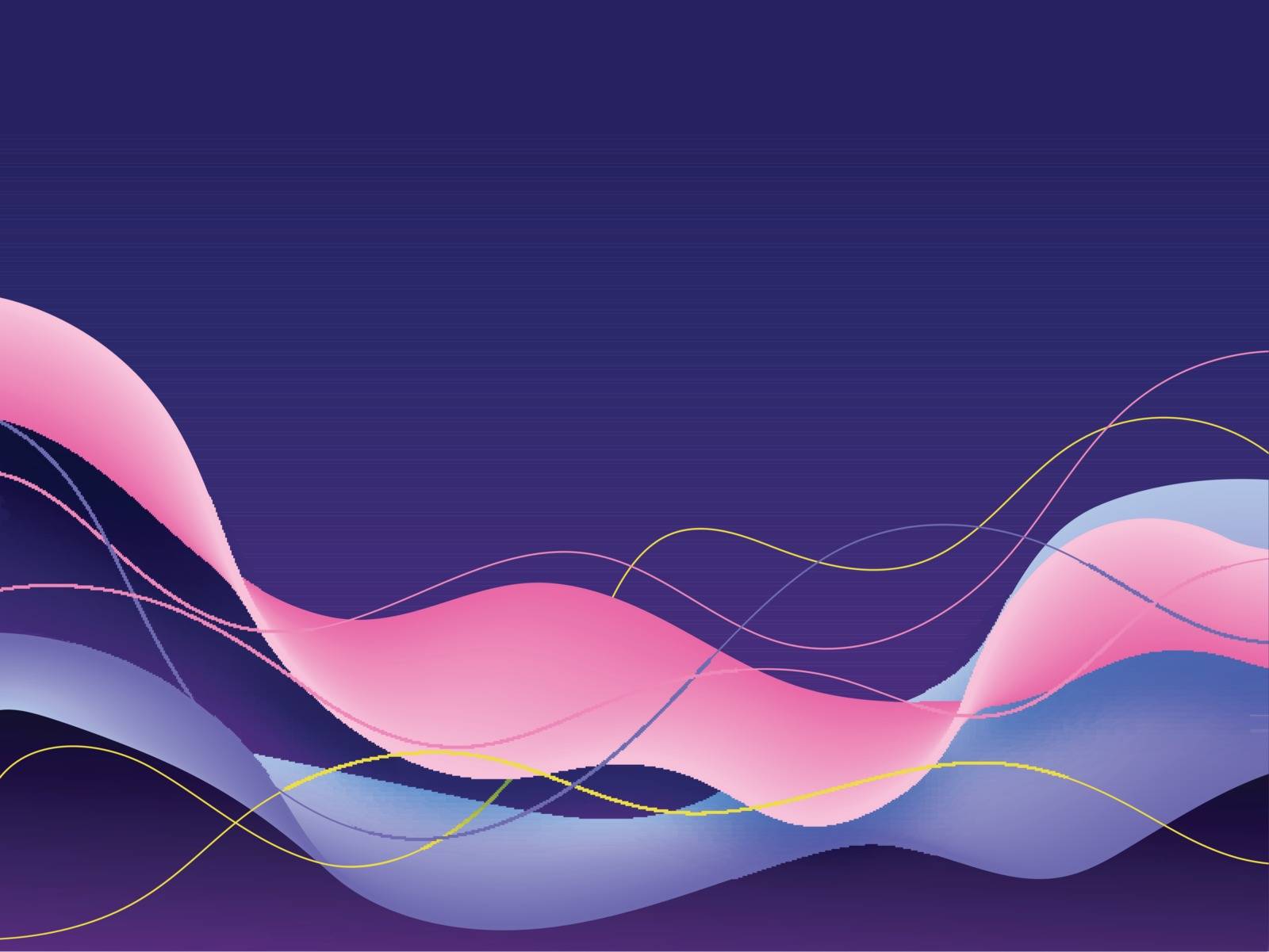 Colorful wave motion composition abastract background. by aispl
