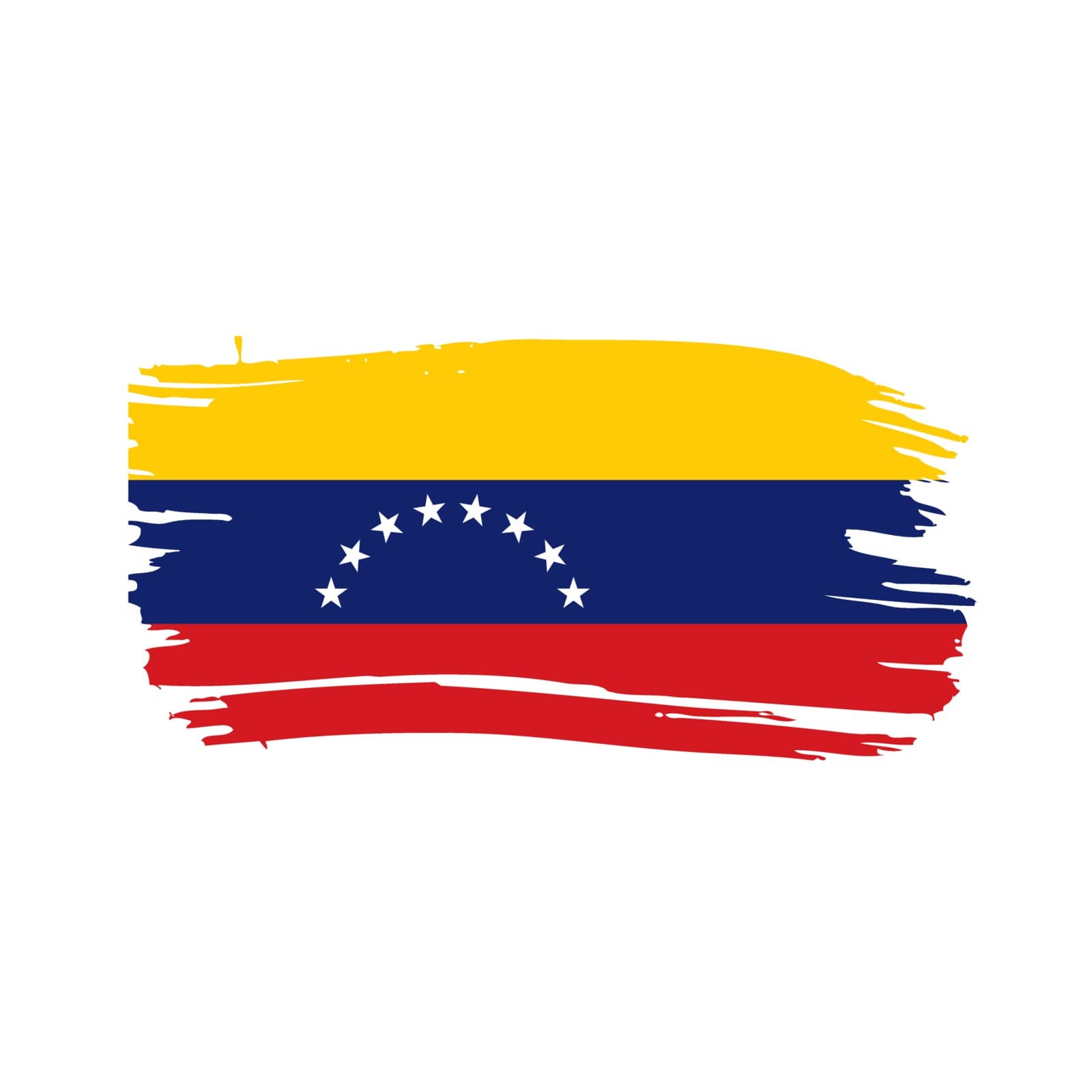Venezuela flag, vector illustration by butenkow