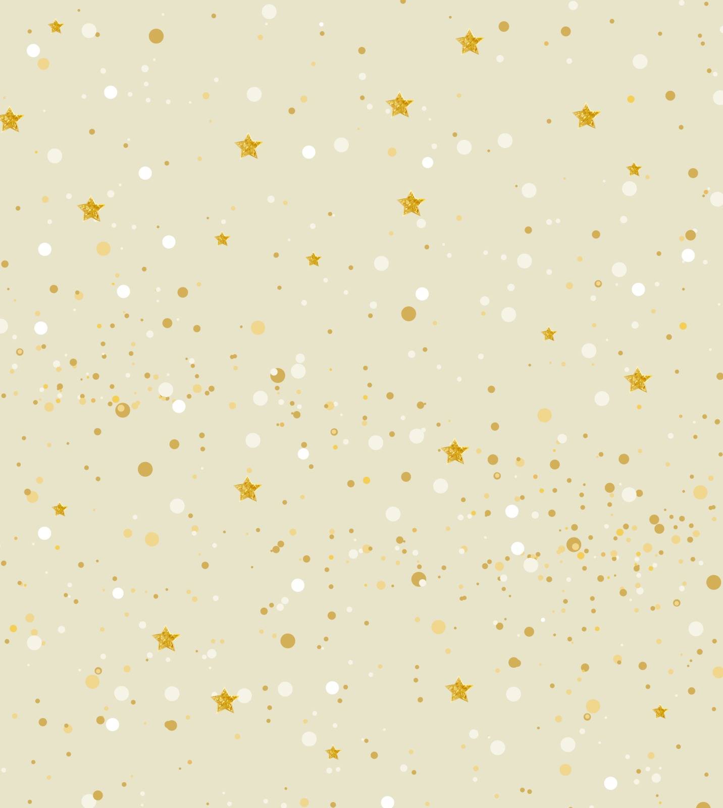 Gold glitter and stars by odina222
