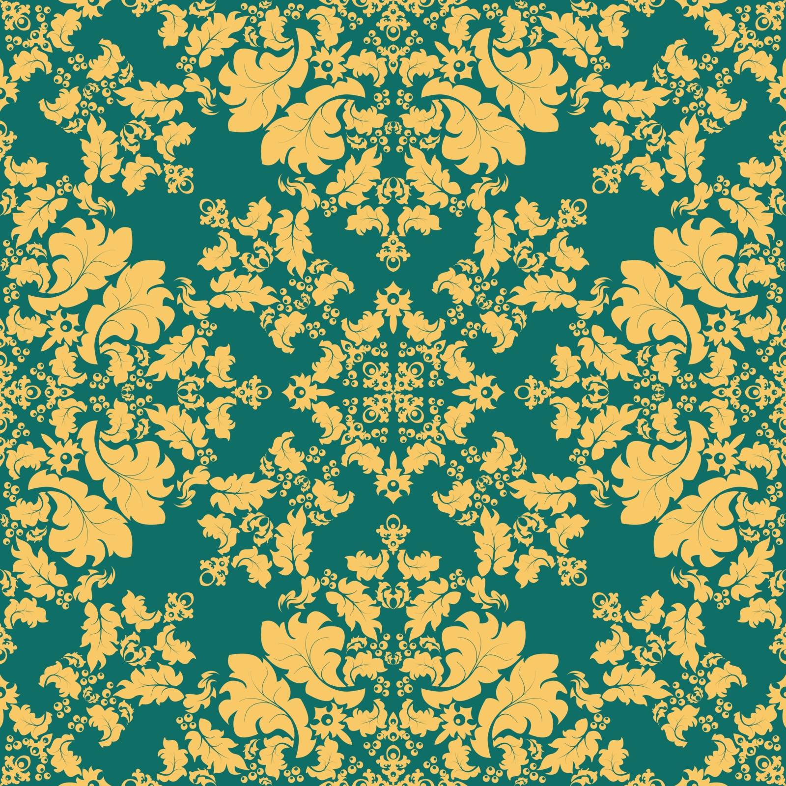 Wallpaper in the style of Baroque.  by Graffiti21
