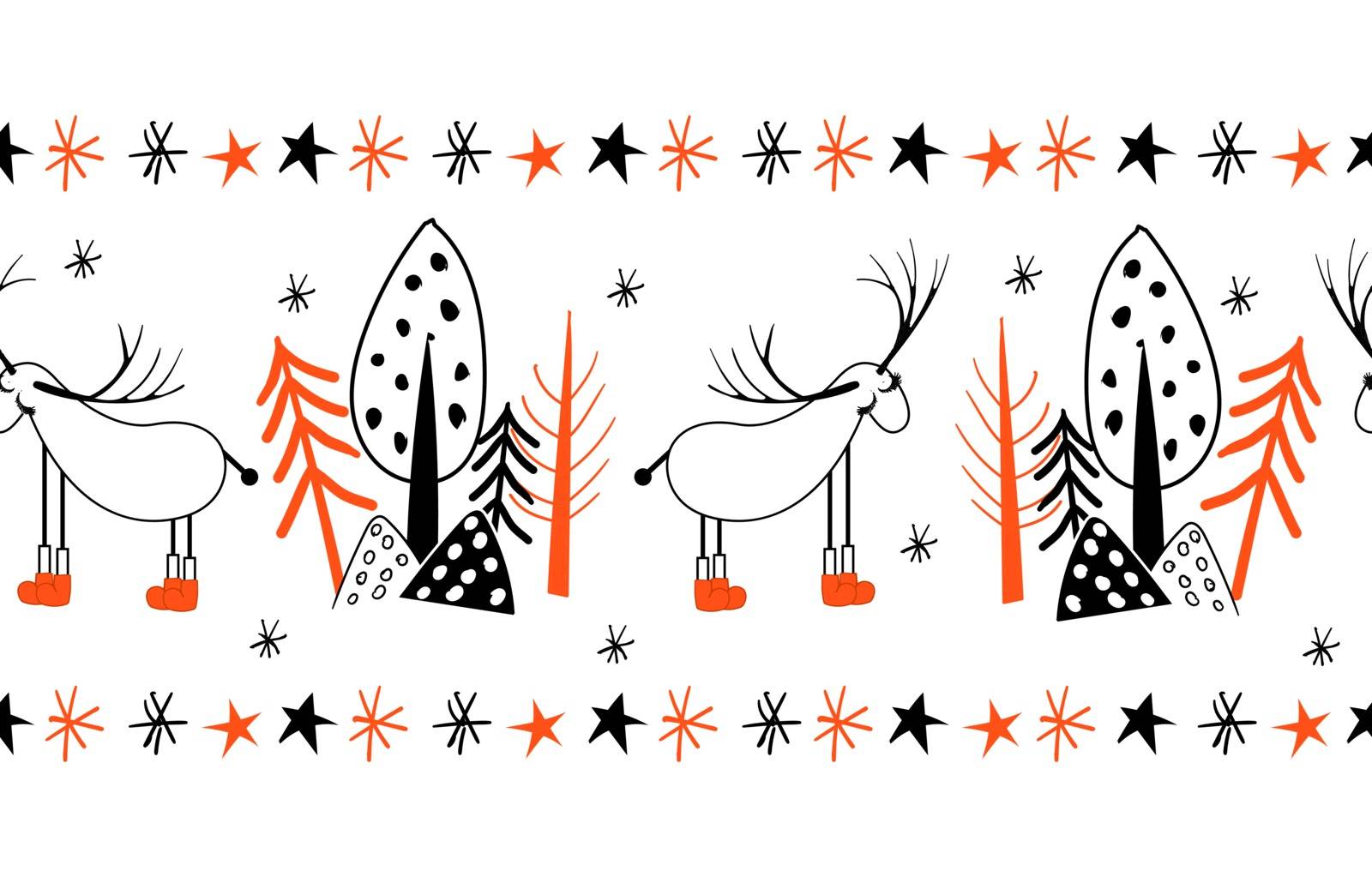 christmas pattern design. vector illustration
