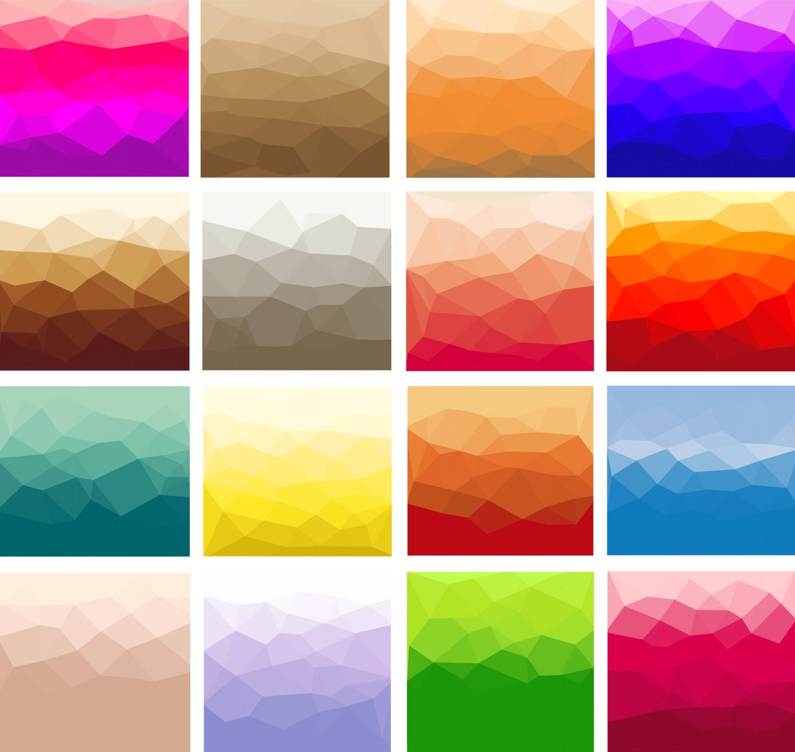 Set polygon abstract background for presentations, creativity, design brochures and websites