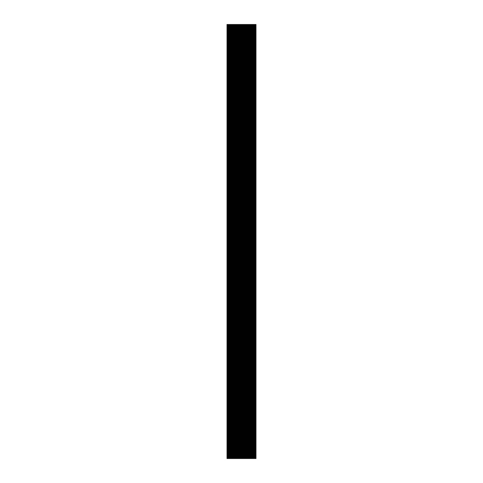 Isa rune Ice freeze symbol icon black color vector illustration flat style simple image
