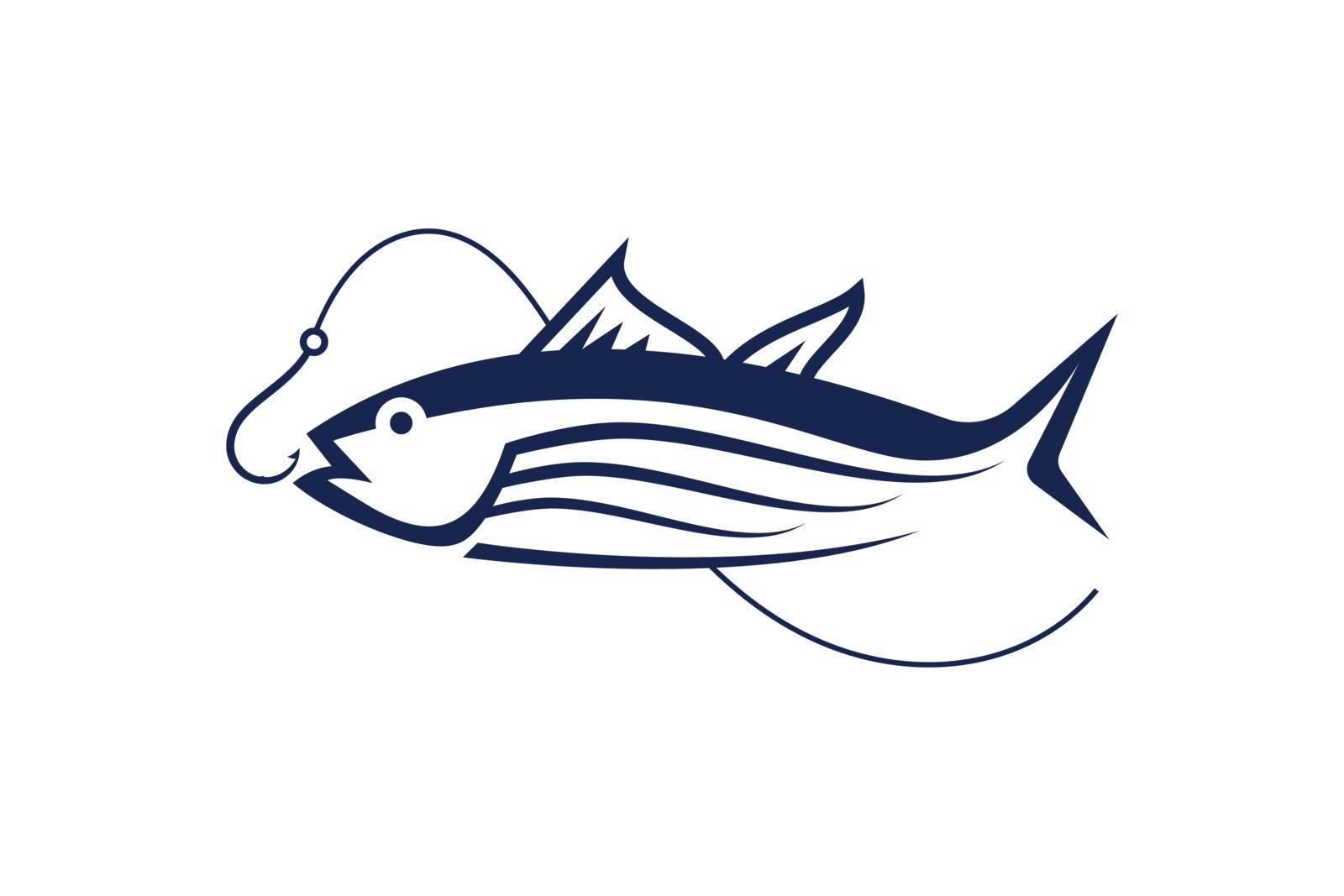Fishing logo template Fishing Logo Icon by busrat