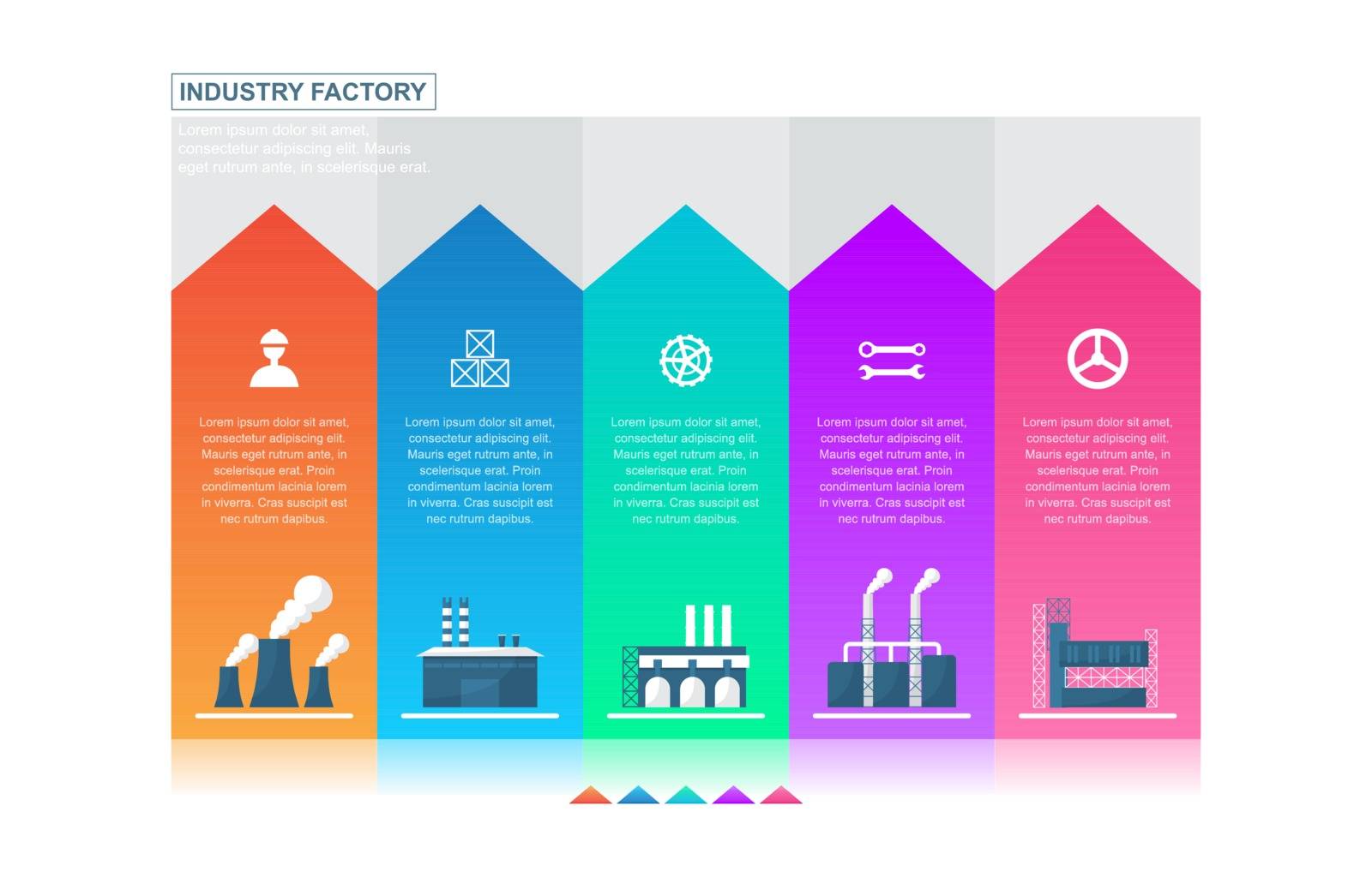 Presentation Bar Chart Graph Diagram Financial Factory Industrial Business Infographic by jongcreative