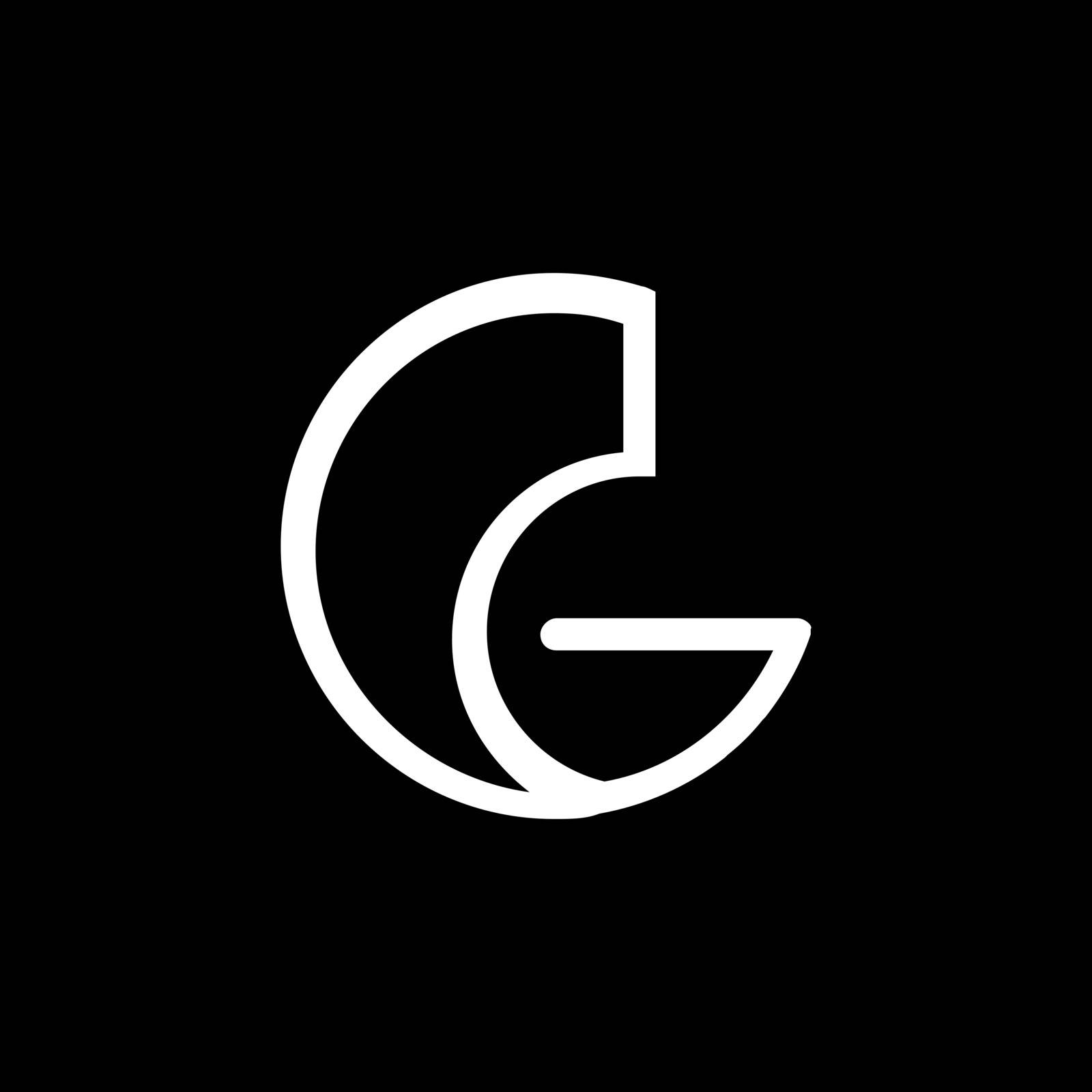 corporate company logo design. letter g logo. flat logo by arsyadee