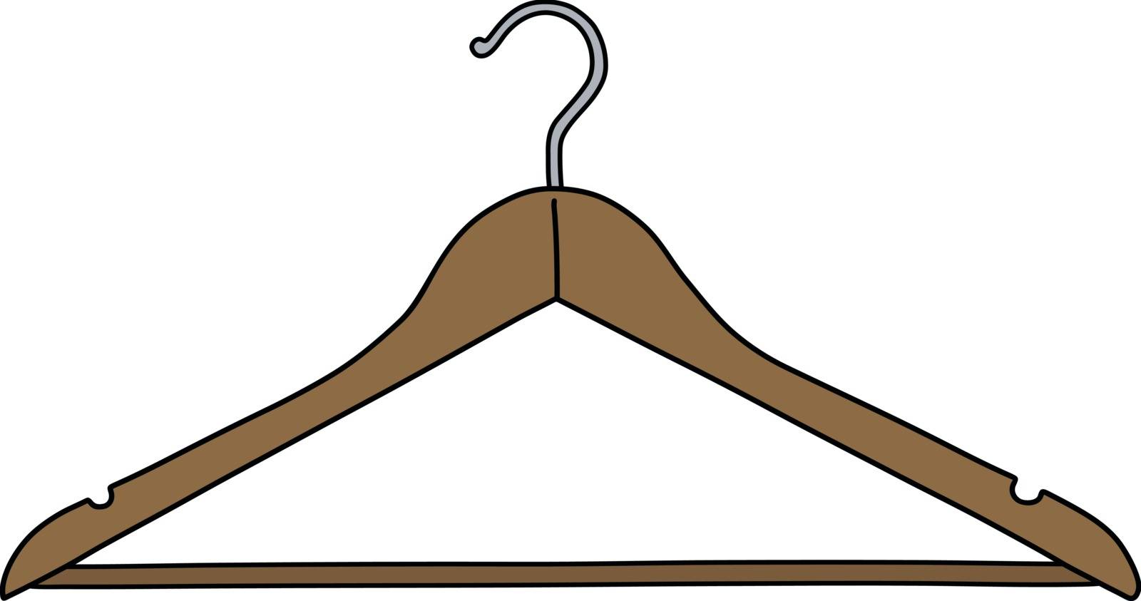 The classic wooden hanger by vostal