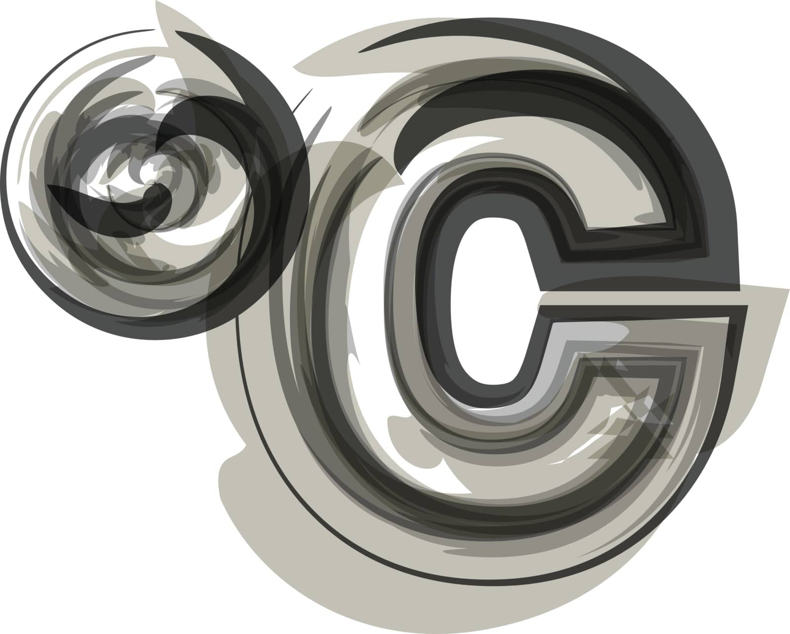 Abstract celcius Symbol illustration