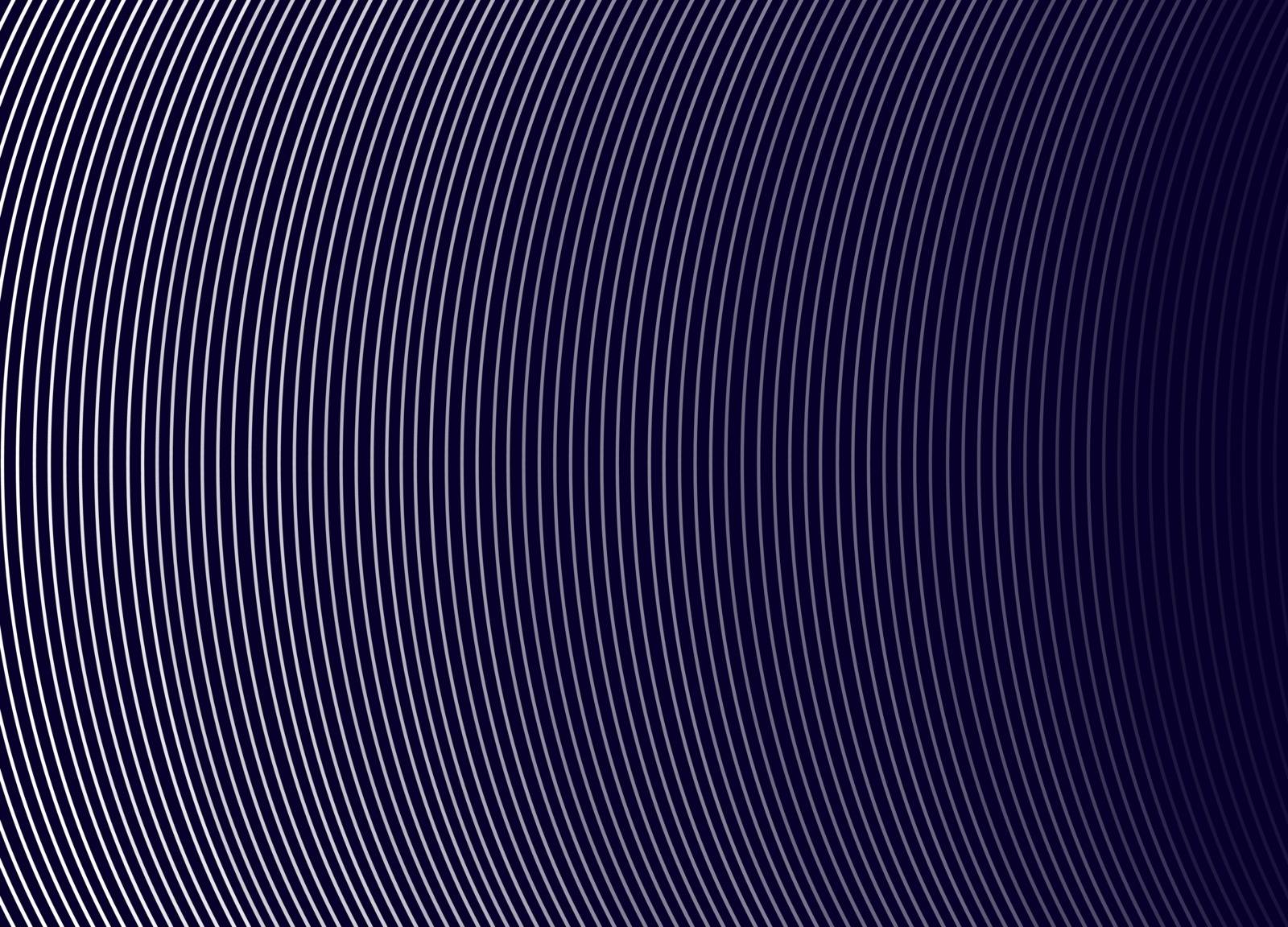Abstract curve line on dark blue background.