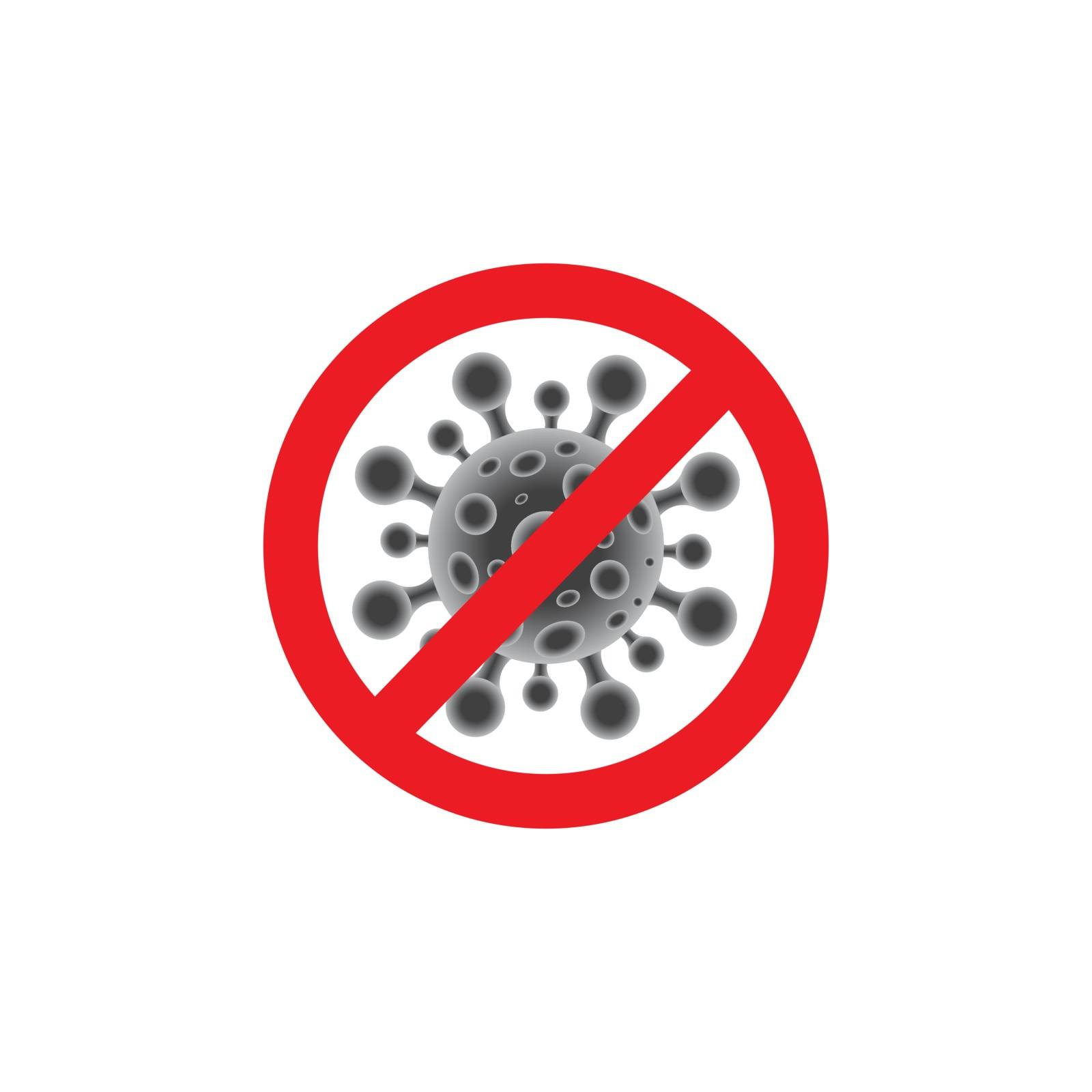 Virus corona vector illustration icon by Elaelo
