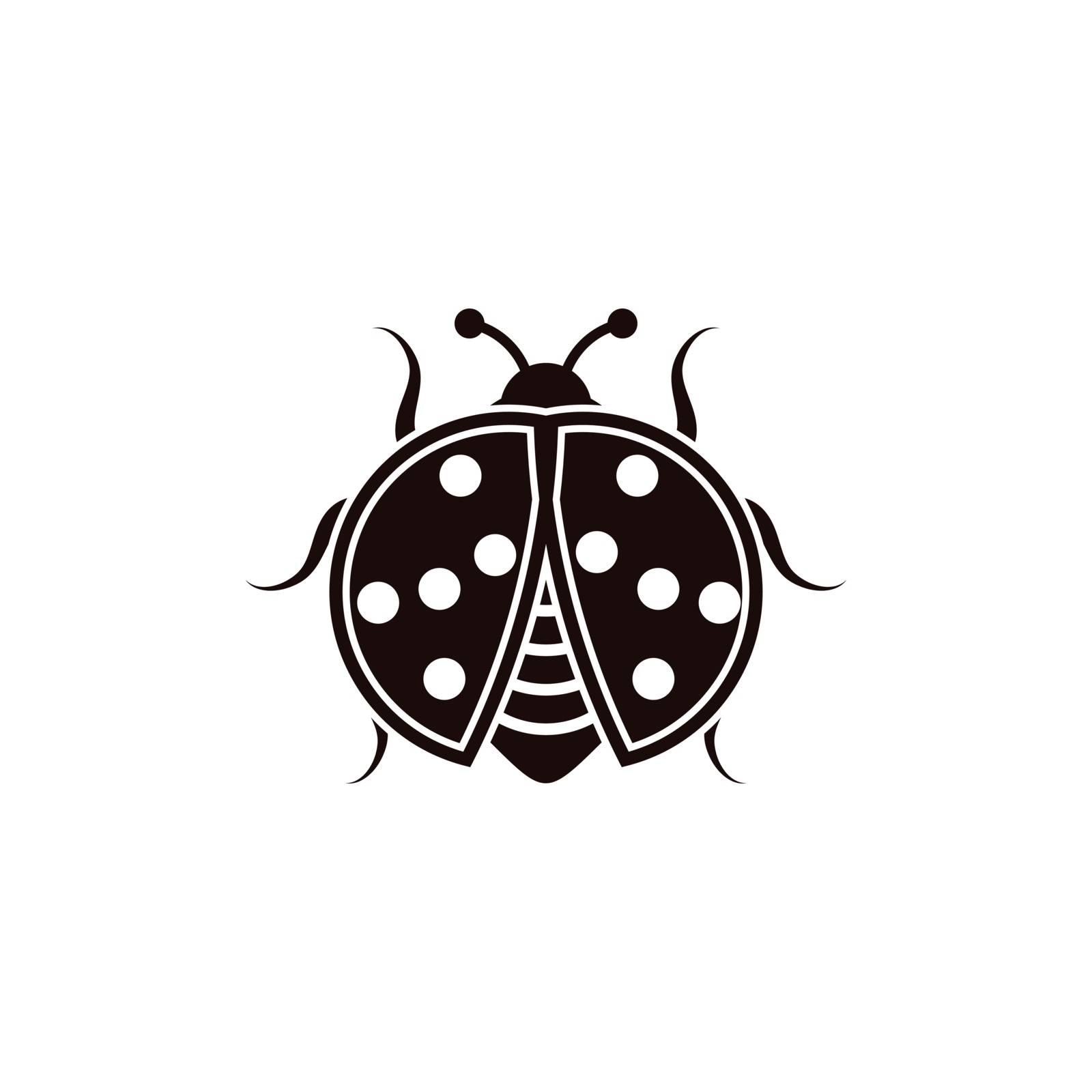 Beauty bug vector illustration icon by Elaelo