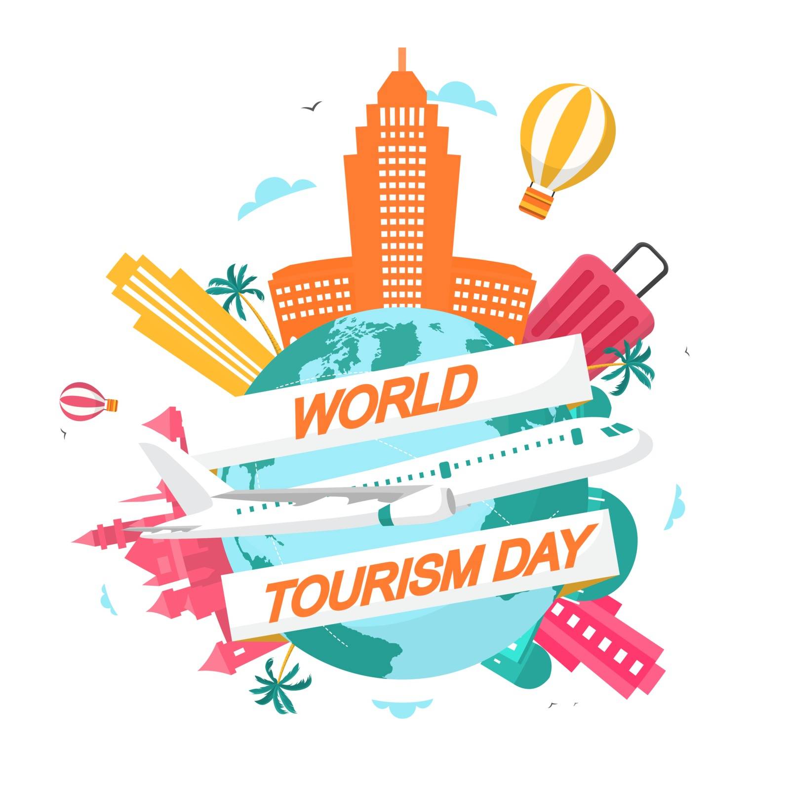 Los Angeles City California United States America Travel World Tourism Day by jongcreative
