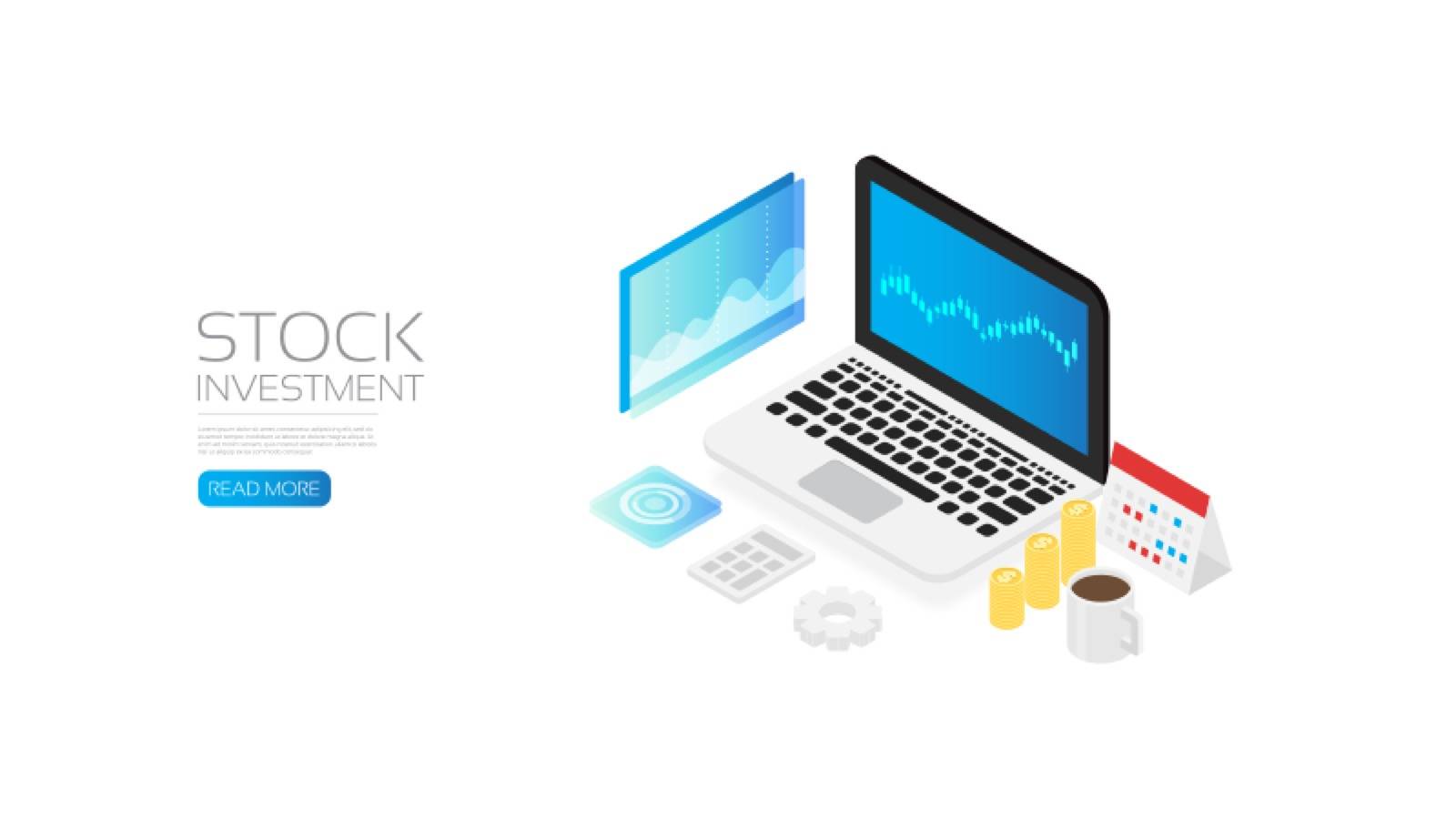 Isometric stock investment by zirconicusso