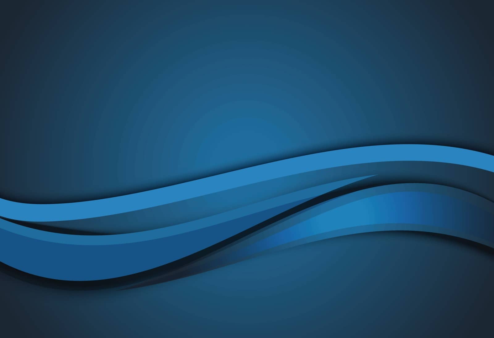 Navy Blue gradient curve background material design overlap layer  illustration