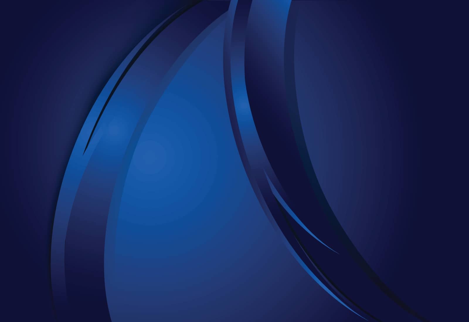 Blue gradient curve background material design overlap layer  illustration