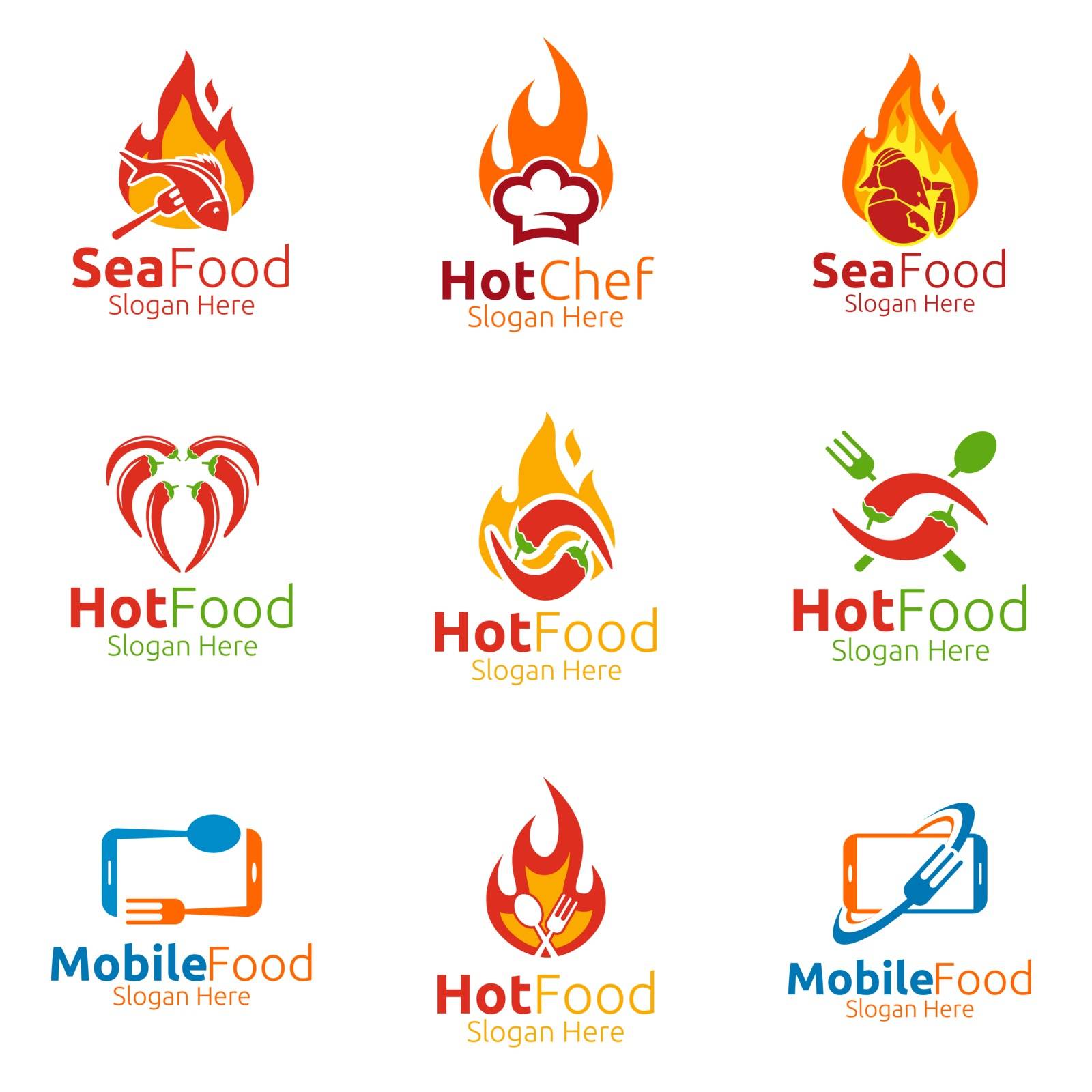 Food Logo for Restaurant or Cafe by denayuneyi