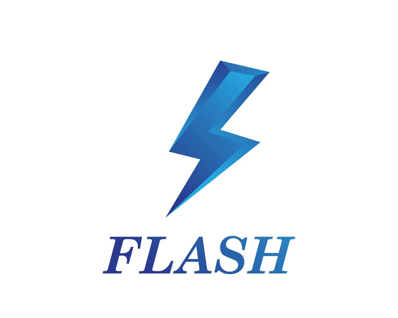 flash power thunder illustration vector by idan