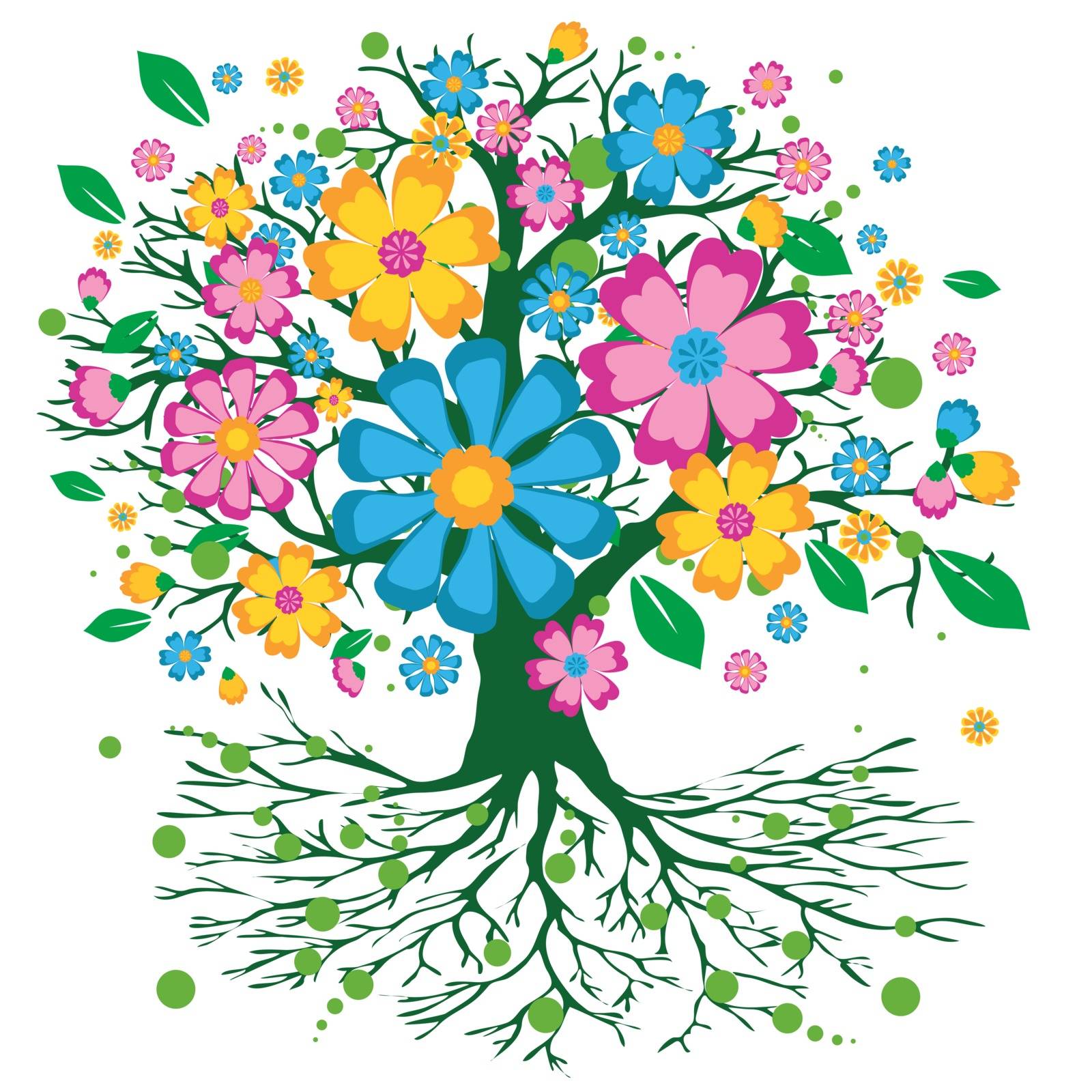 Tree of life flower version by Bwise