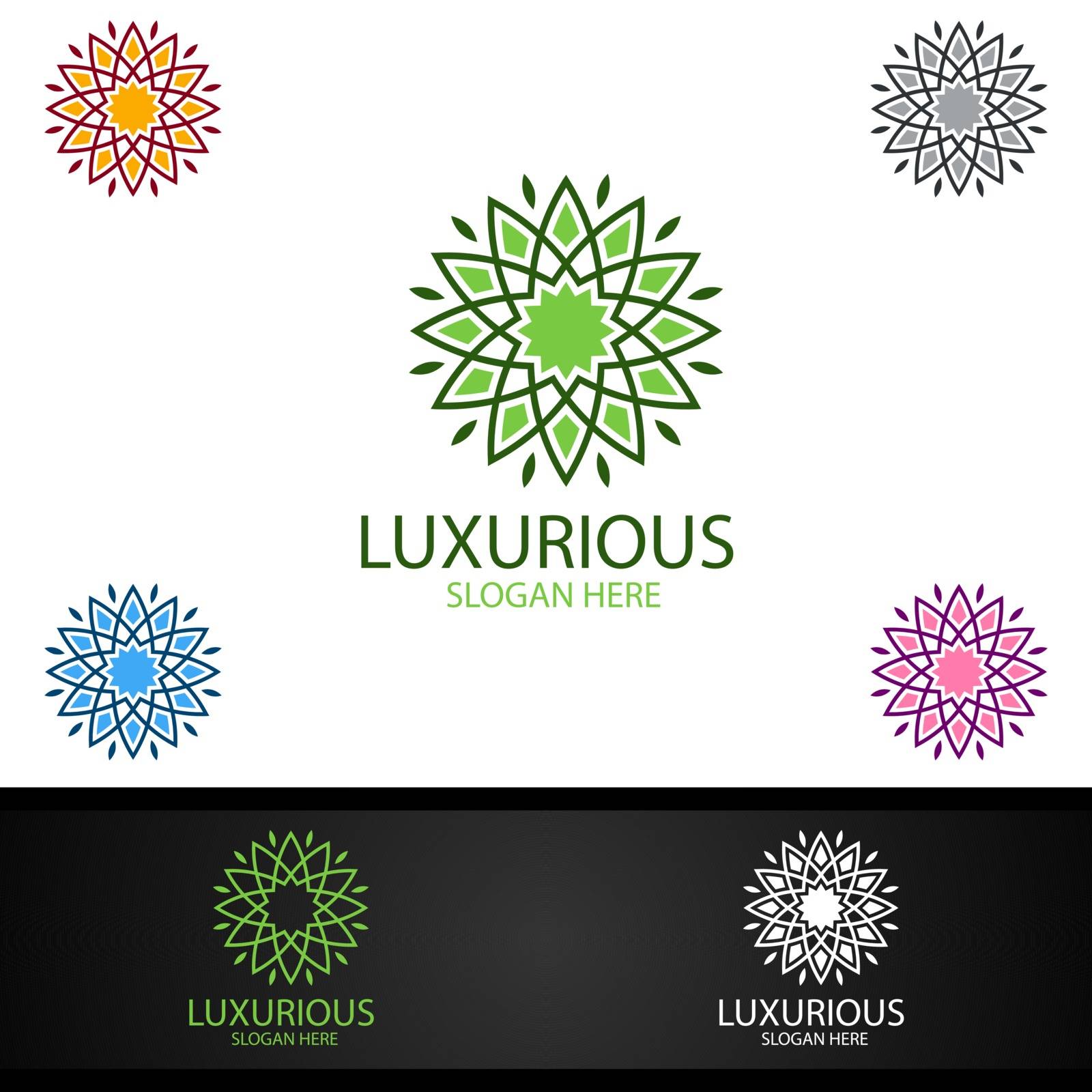 Luxurious Royal Logo for Jewelry, Wedding, Hotel or Fashion by denayuneyi