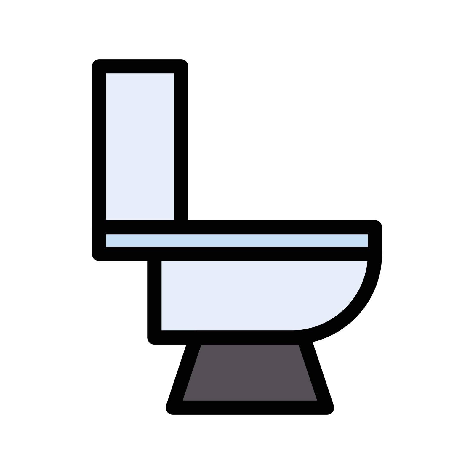 toilet by vectorstall