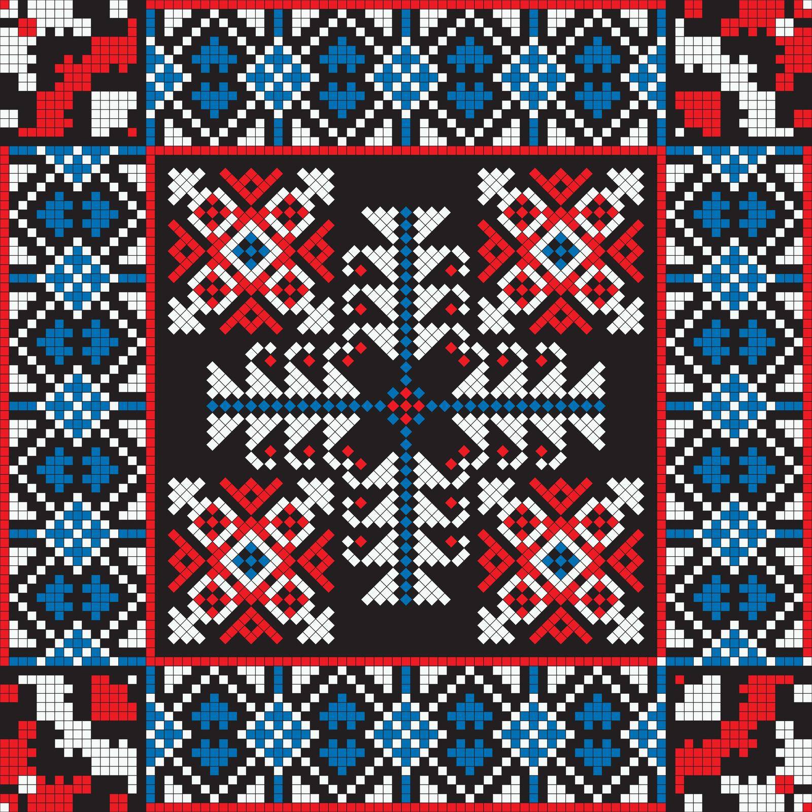 Romanian traditional pattern 202 by Lirch