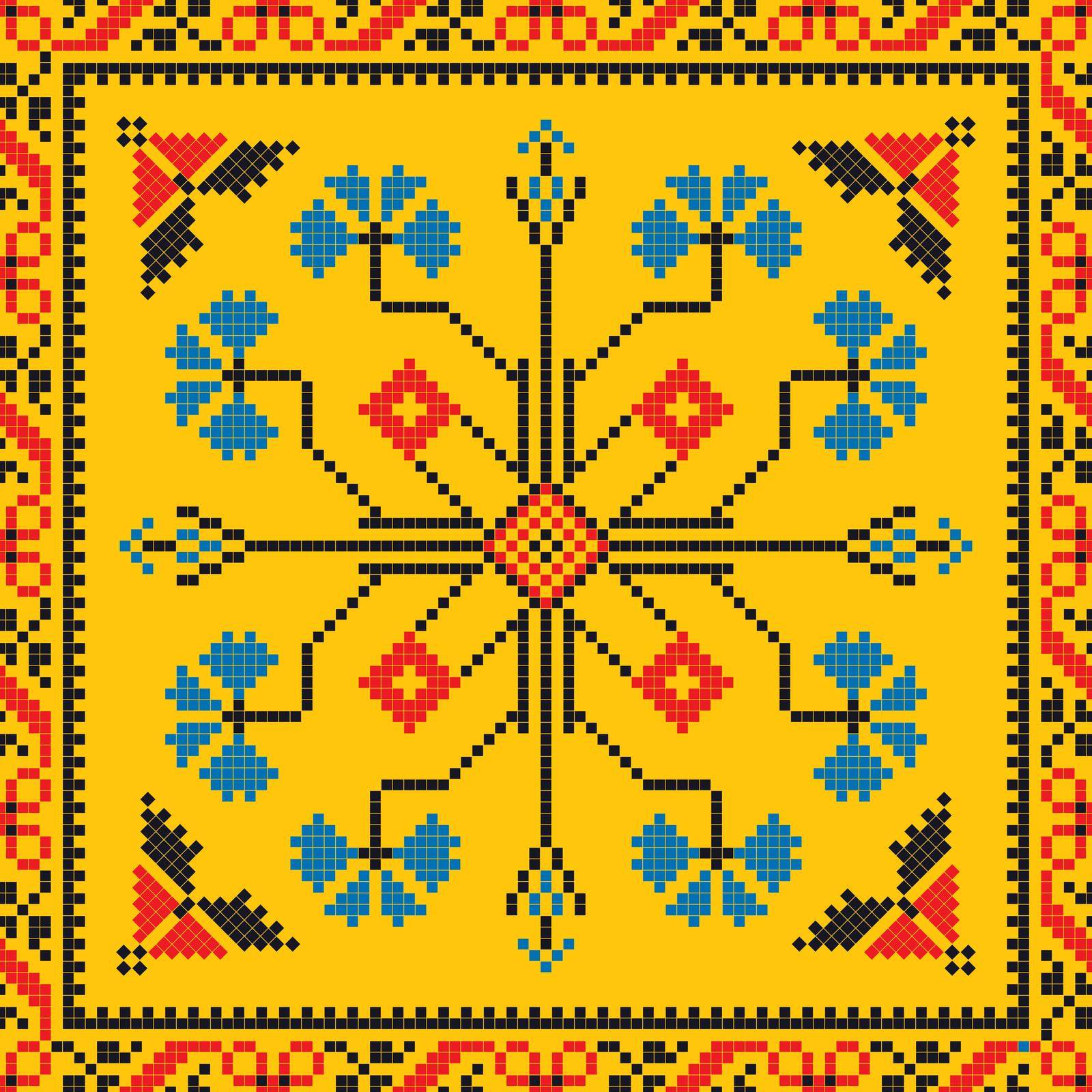 Romanian traditional pattern 216 by Lirch