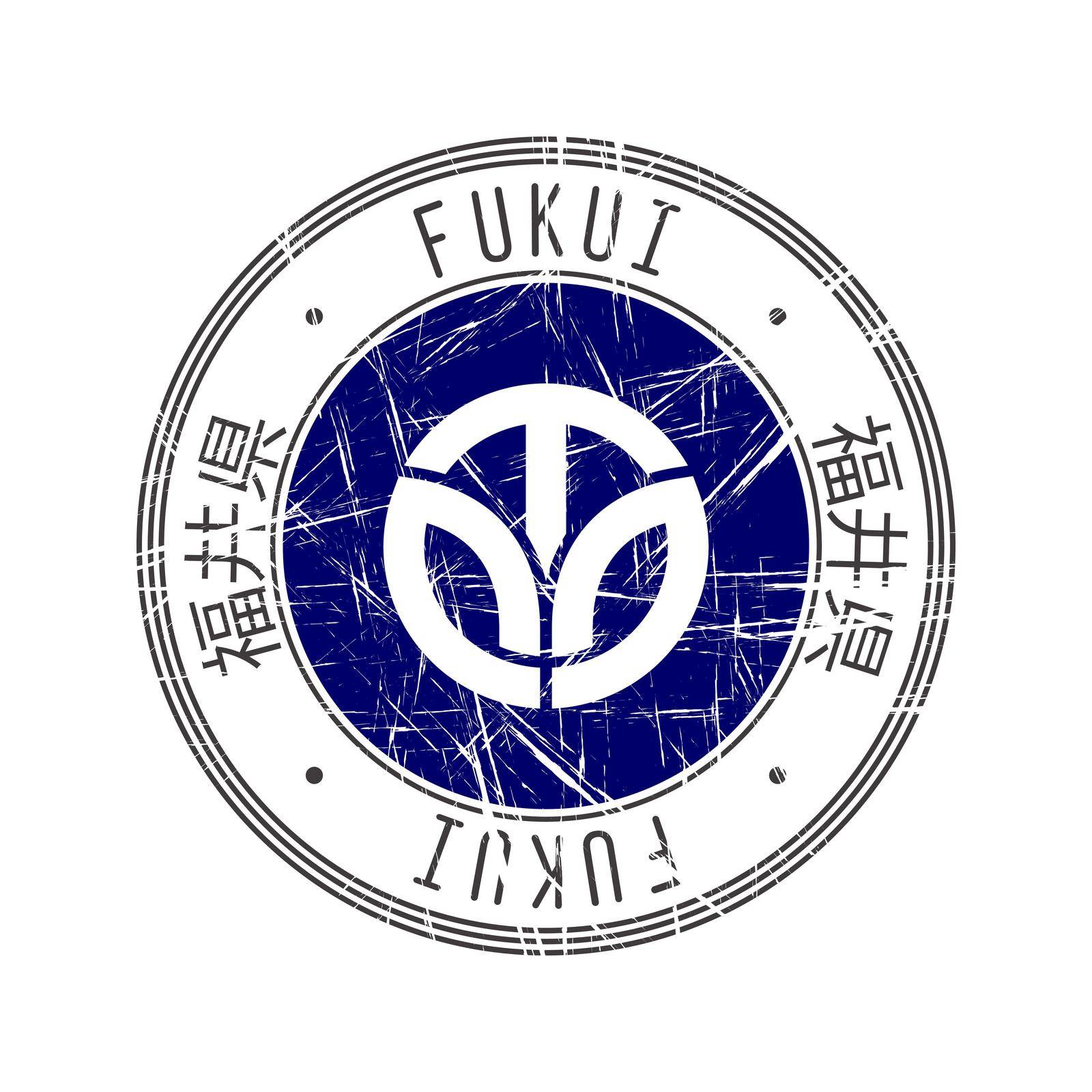 Fukui Prefecture rubber stamp by Lirch