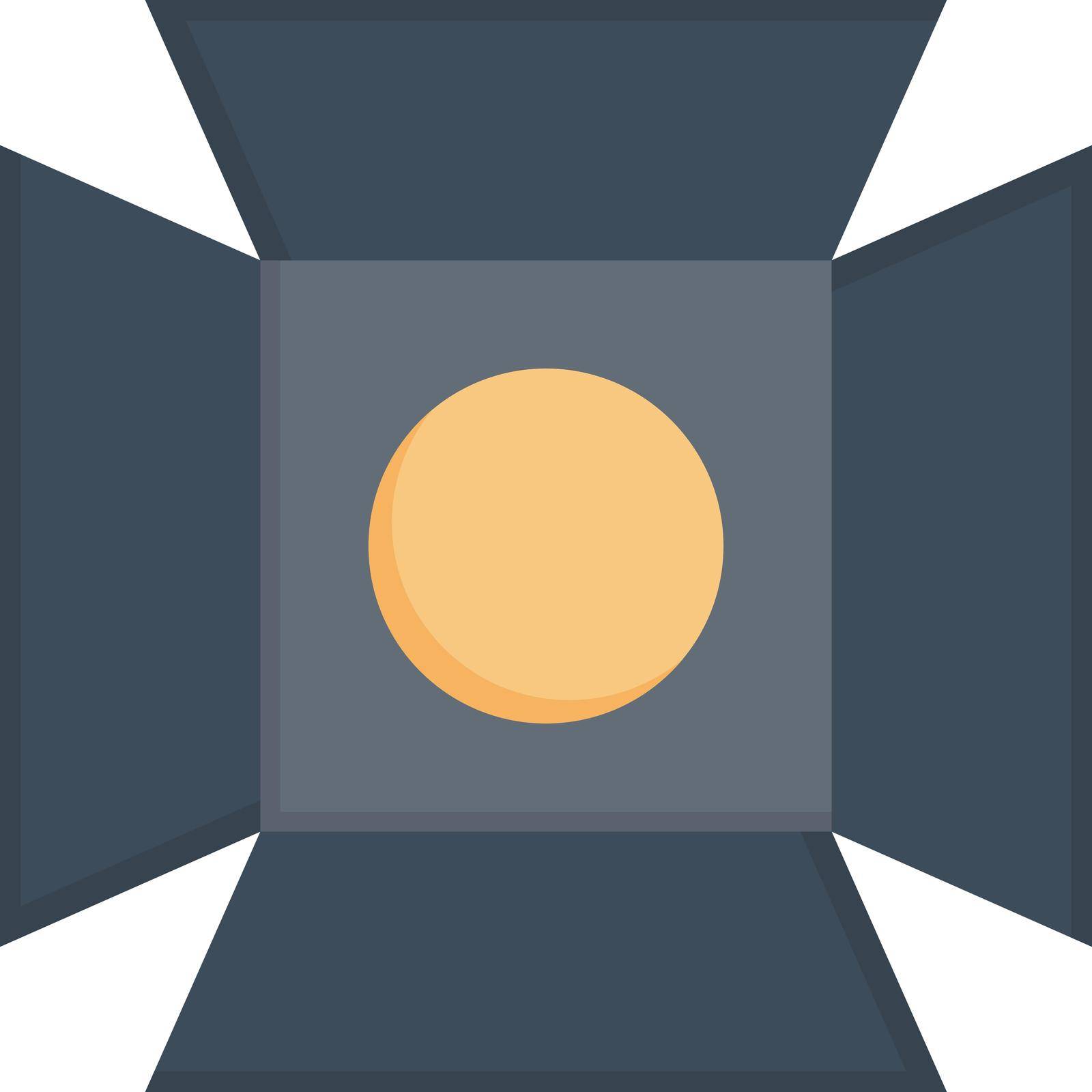 light vector colour flat icon