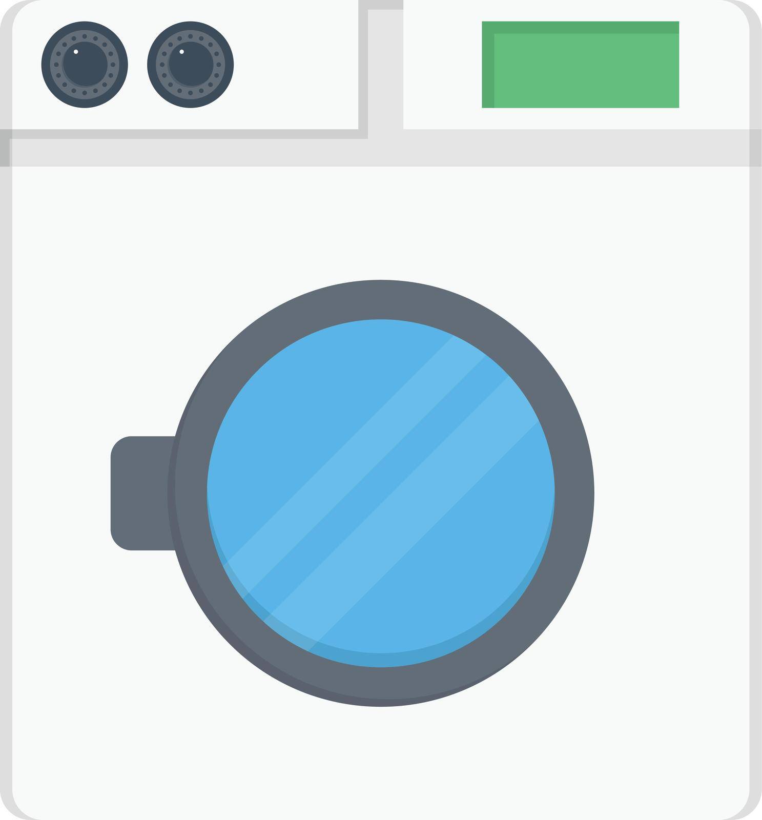 washing vector colour flat icon