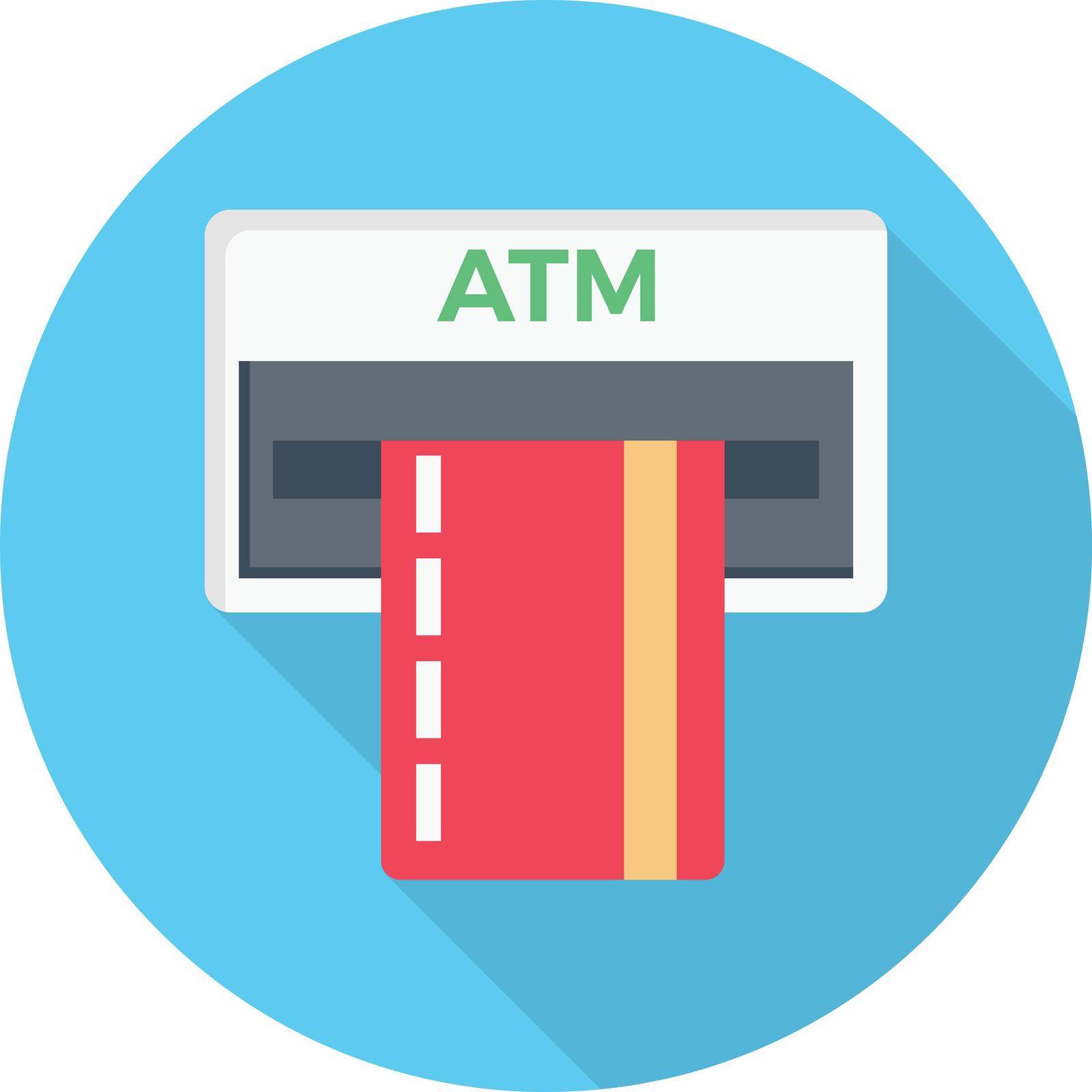 credit vector colour flat icon