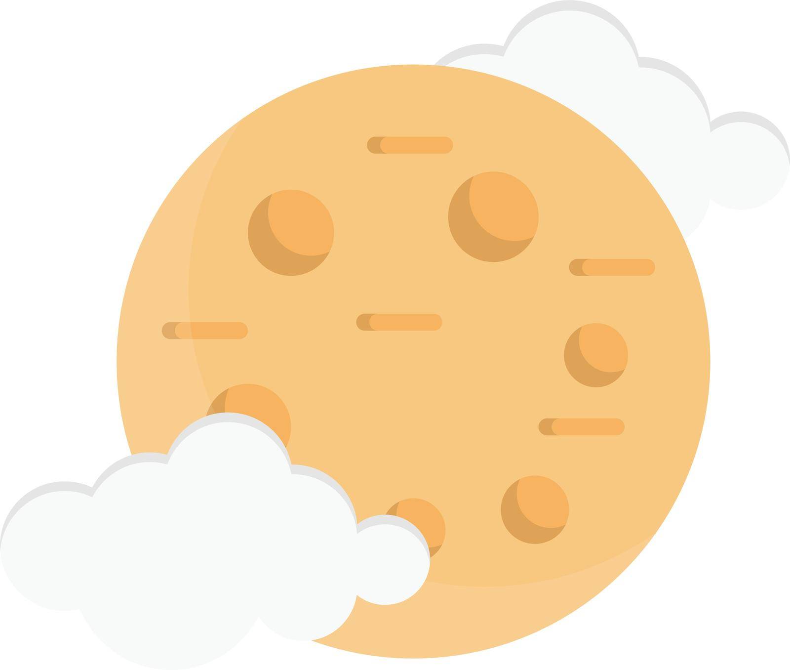 cloud moon by vectorstall