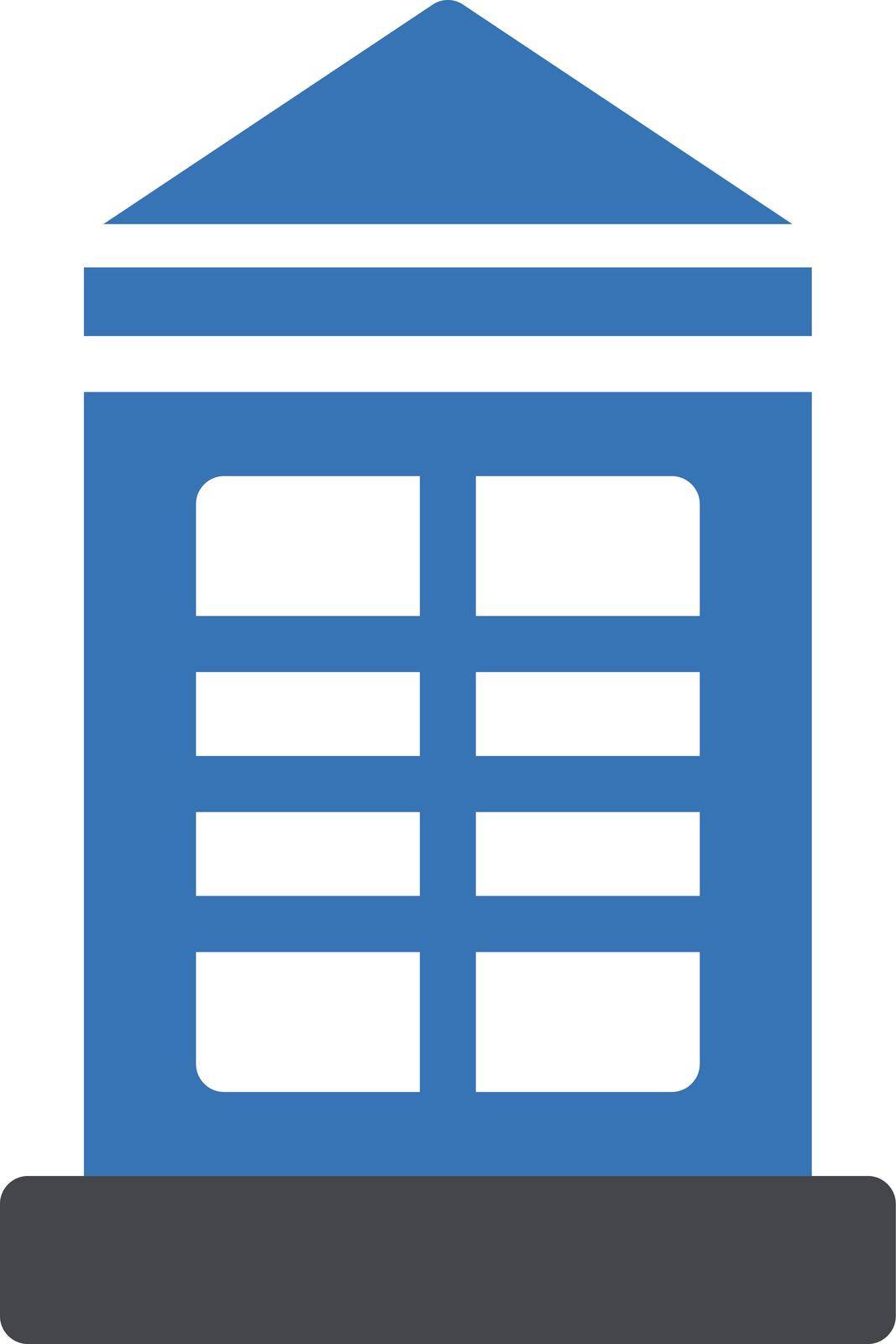 telephone vector glyph colour icon