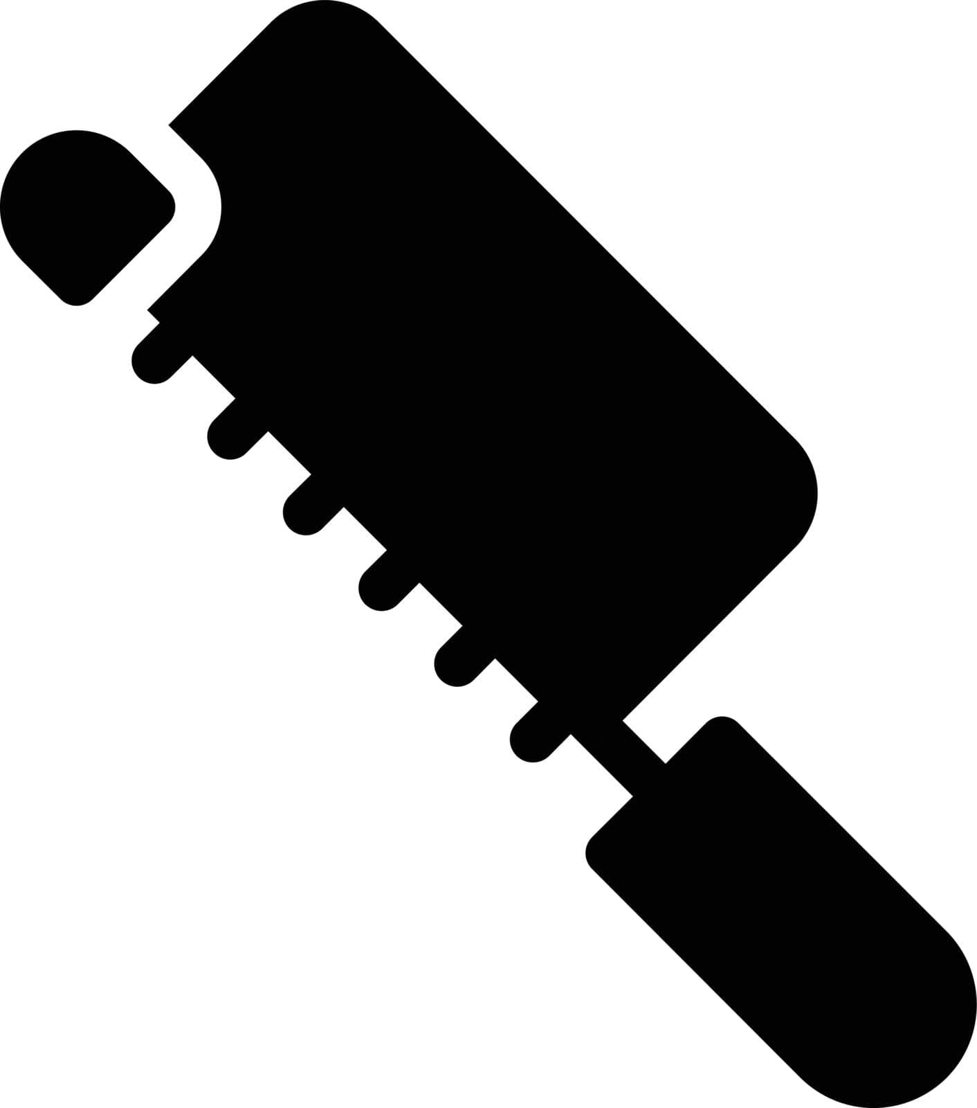 blade vector glyph flat icon