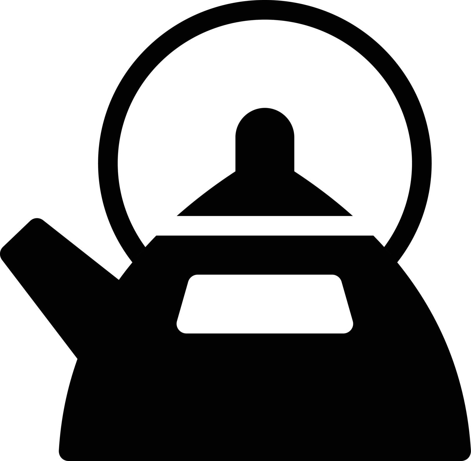 kettle vector glyph flat icon