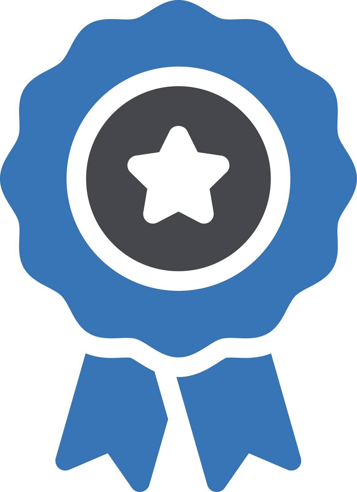 badge vector glyph colour icon