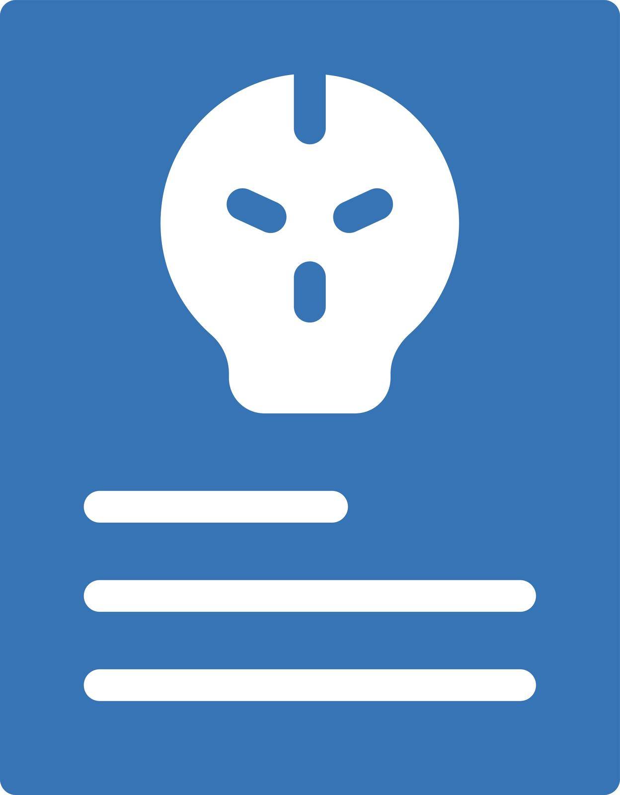 death vector glyph color icon