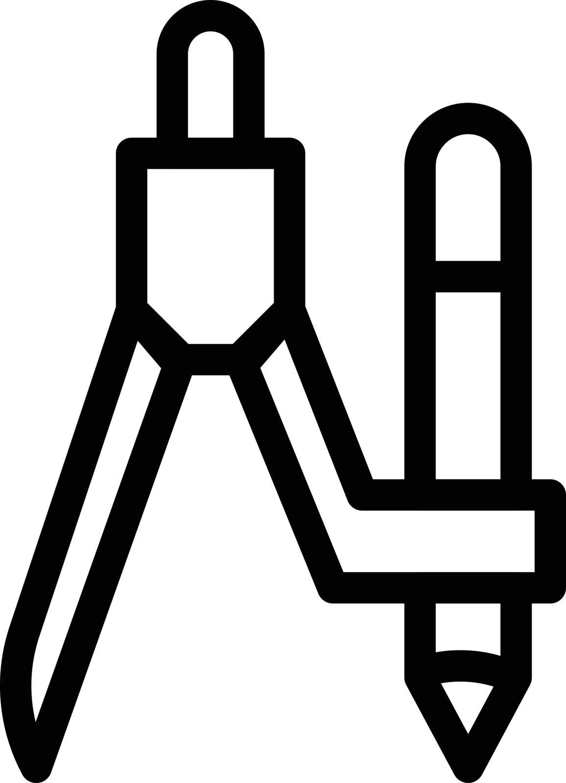 design vector thin line icon