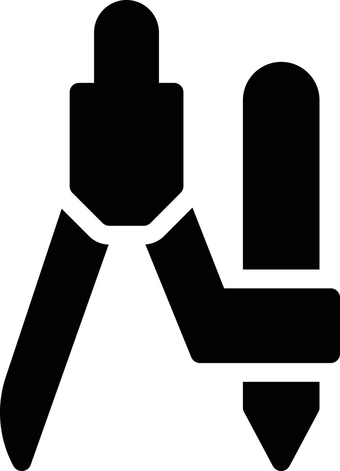 design vector glyph flat icon