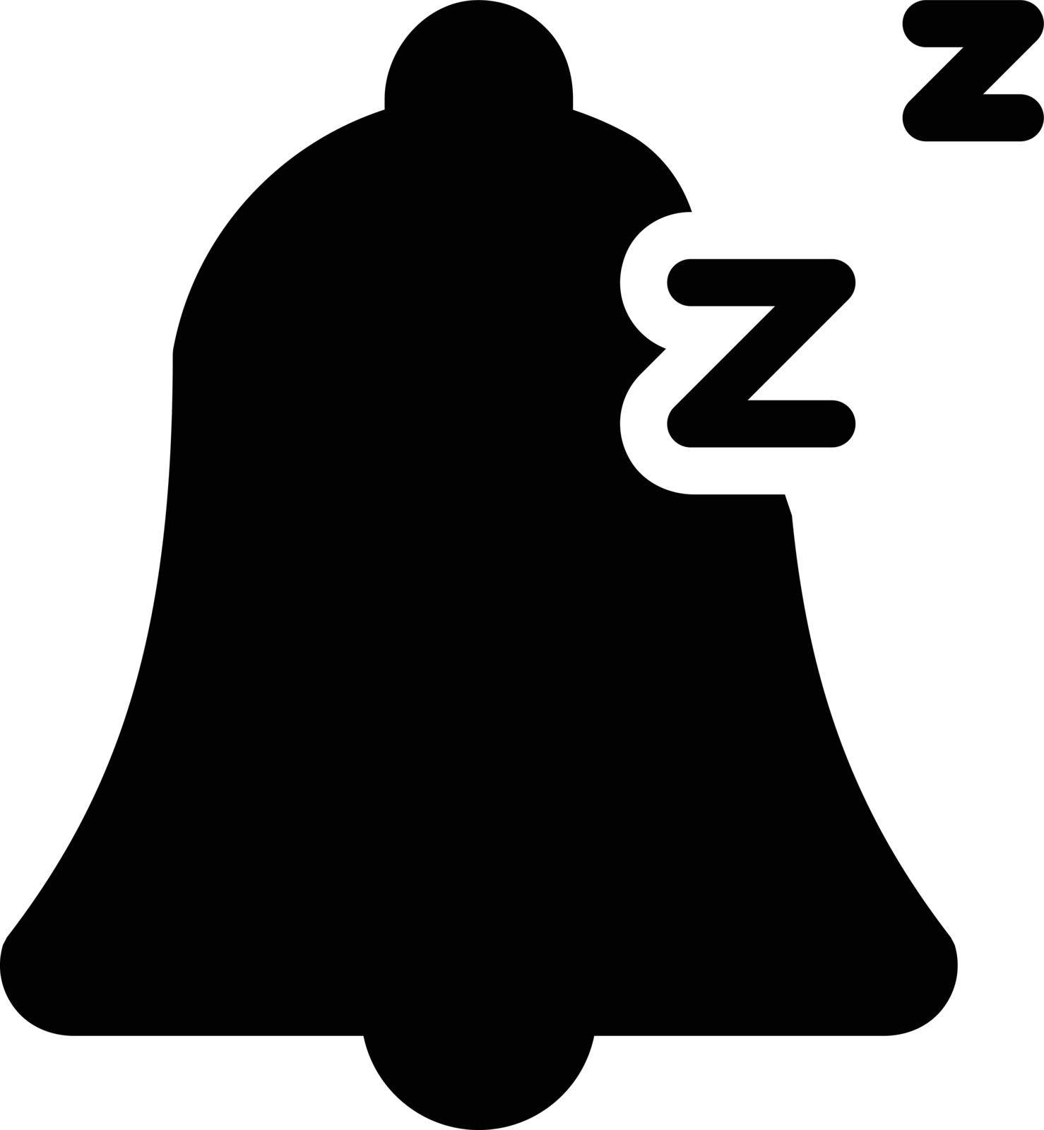 sleep vector glyph flat icon