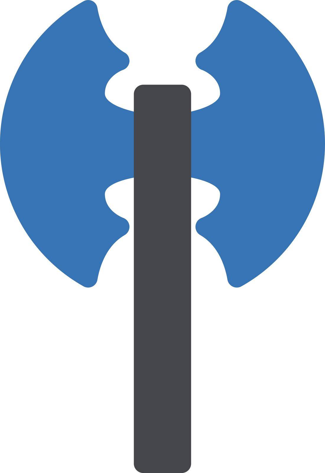 viking vector glyph color icon
