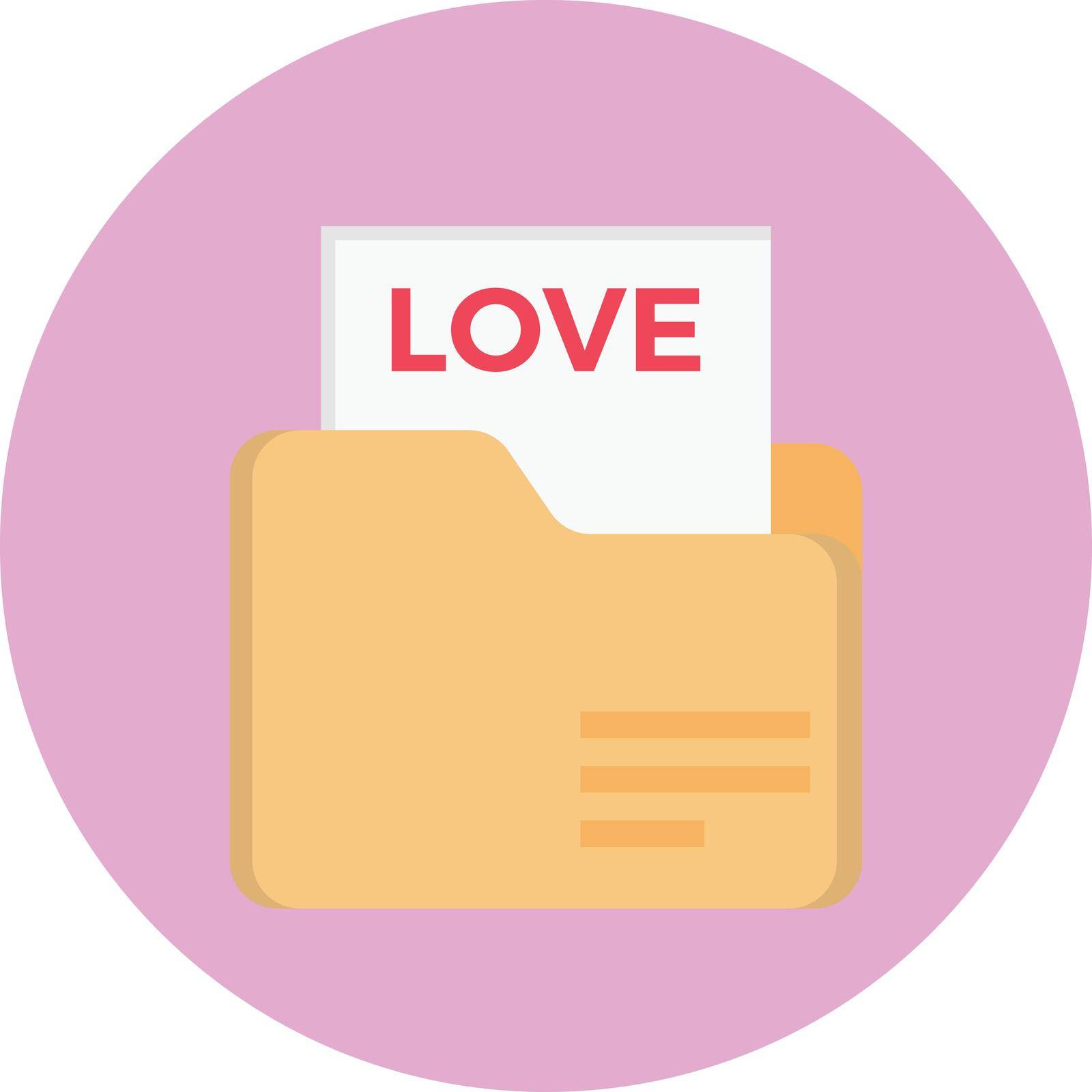 love folder by vectorstall