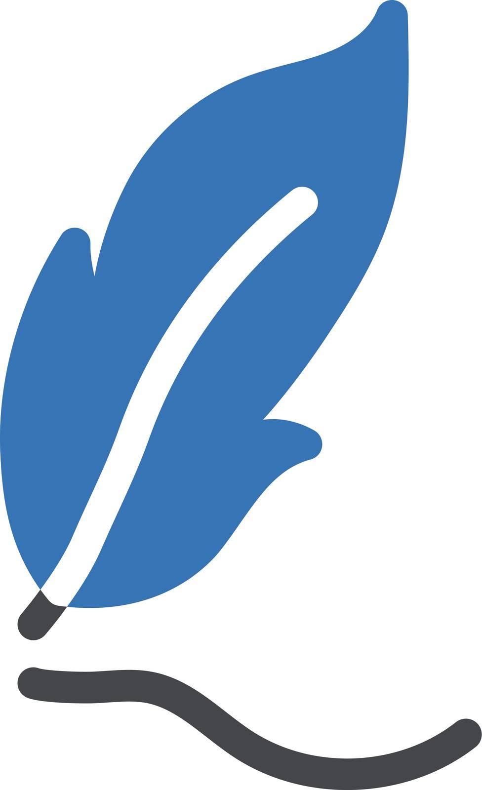 pen vector glyph color icon