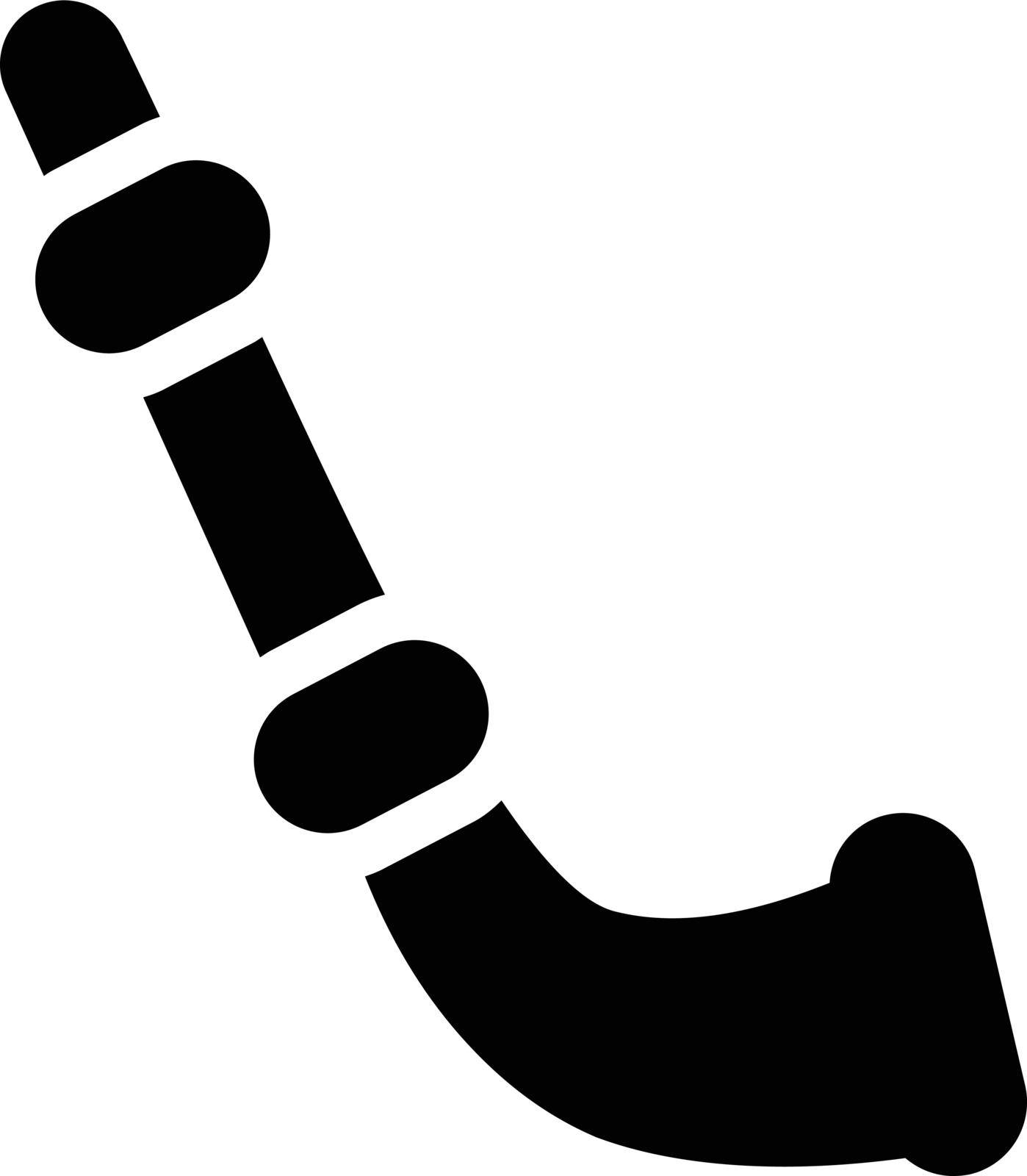 instrument vector glyph flat icon